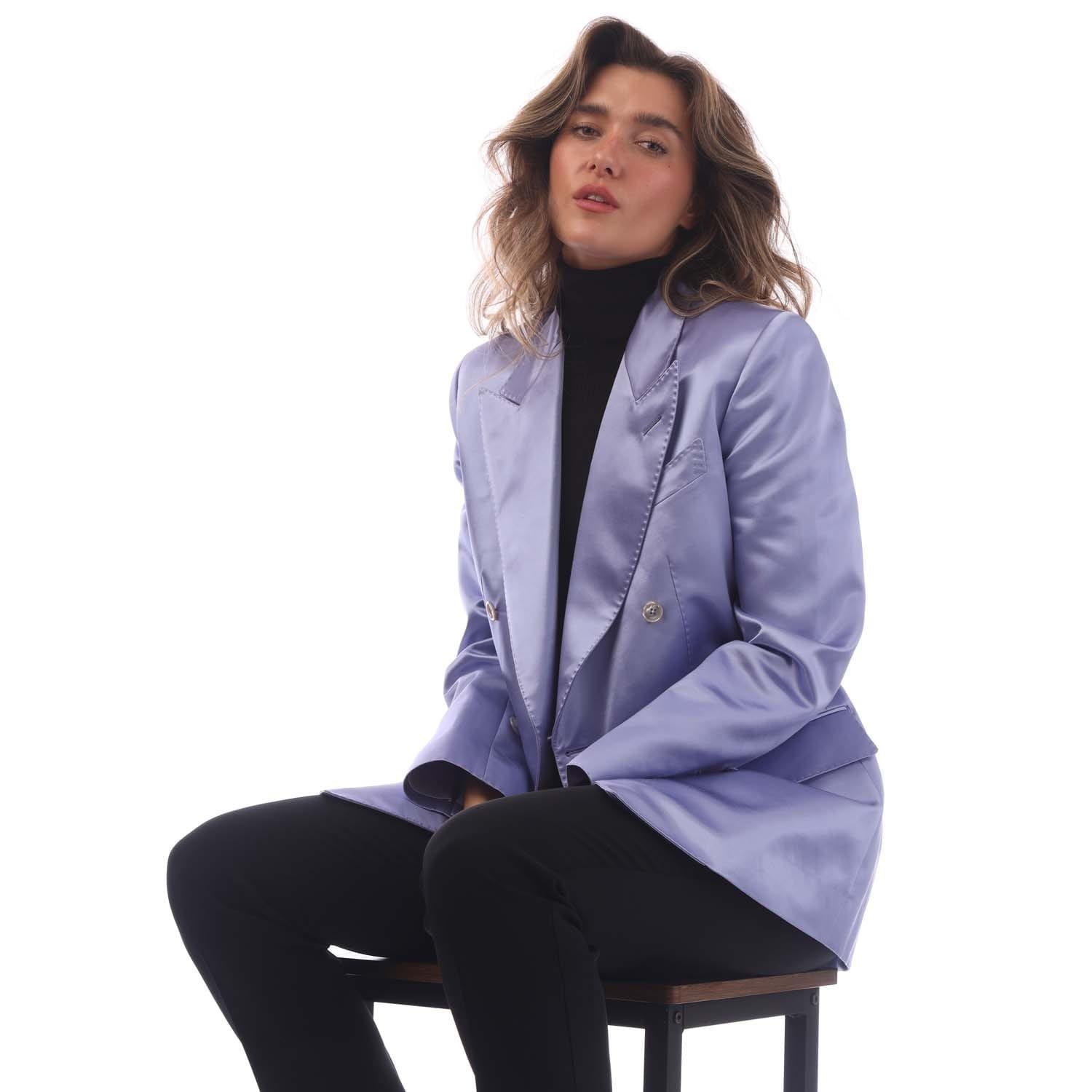 Purple - Tom Ford - Wallis Double Breasted Jacket - 4