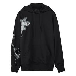 Y3 Graphic French Terry Hoodie