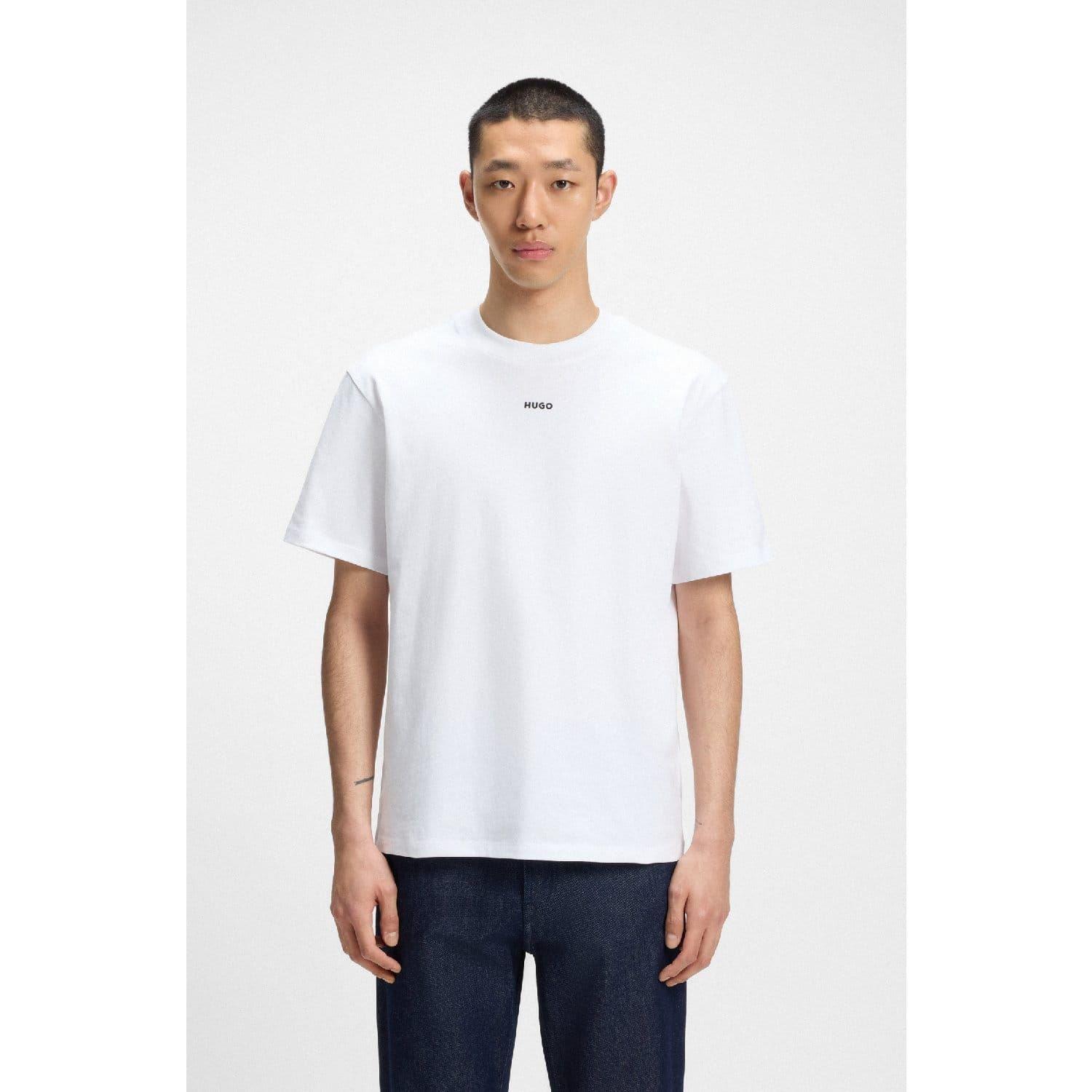 Hugo Men's Dapolino Logo Print T-Shirt - White - XS