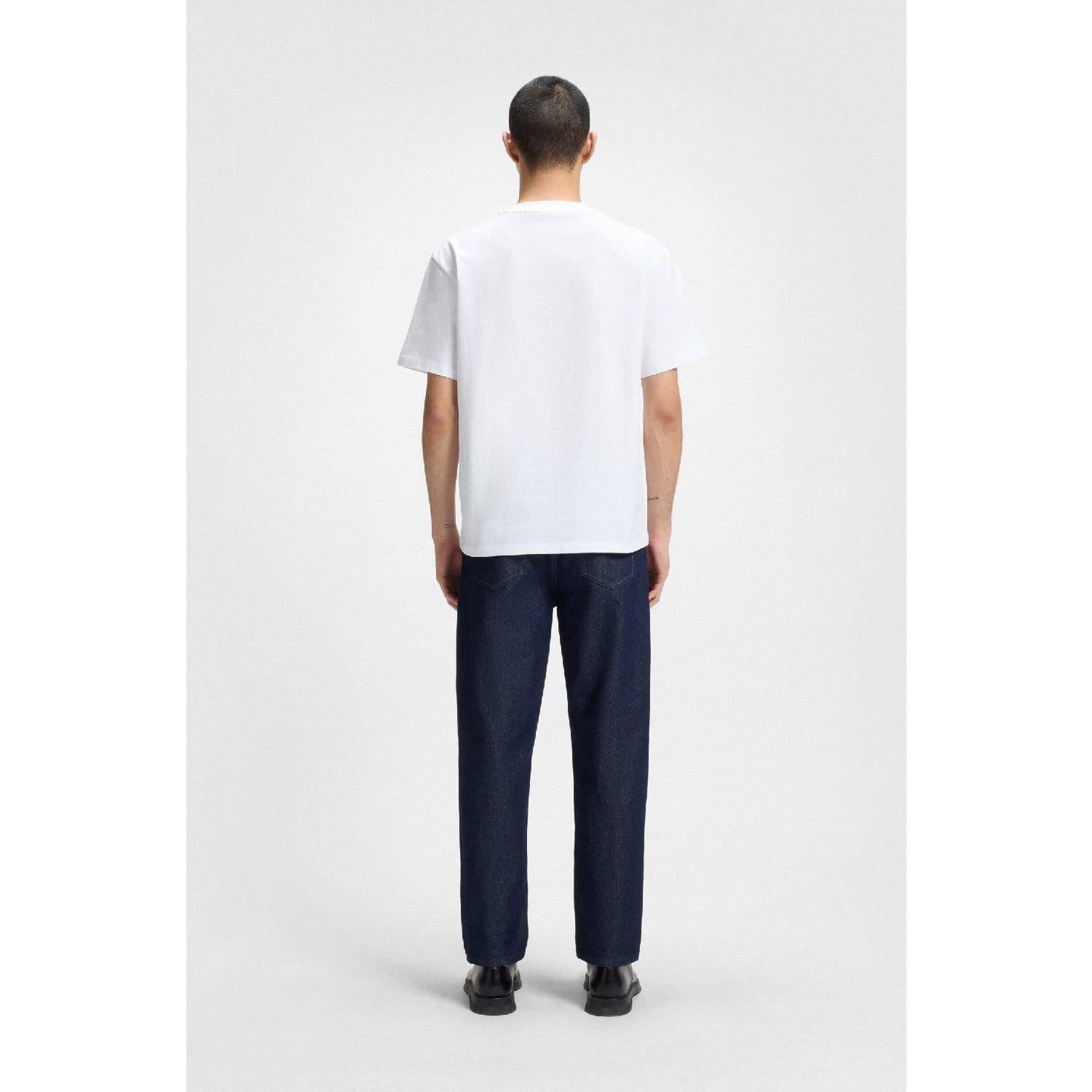 White - Hugo - Dapolino Logo Print T-Shirt - 2