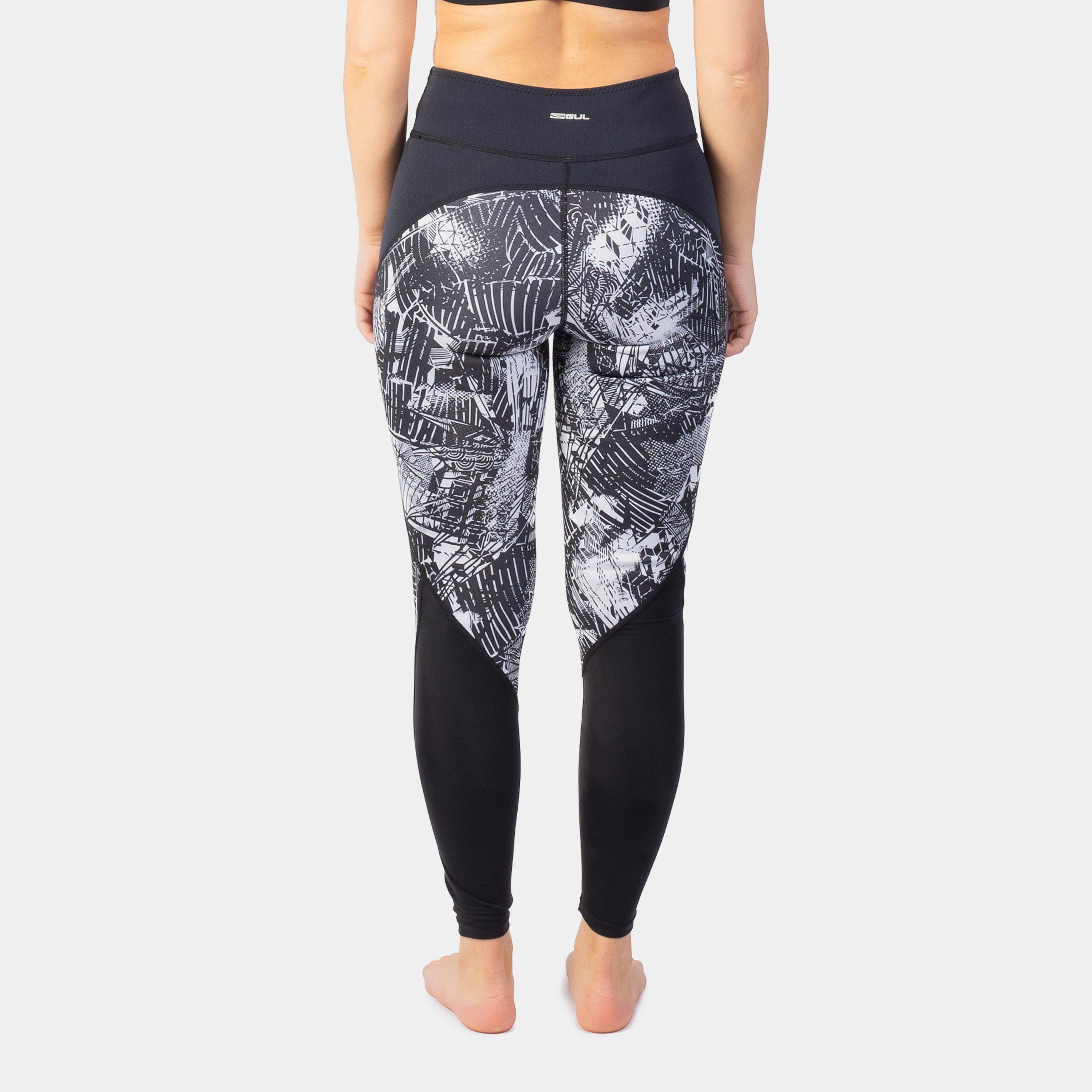 Brokenpalm/Blac - Gul - Luna7 Legging - 2
