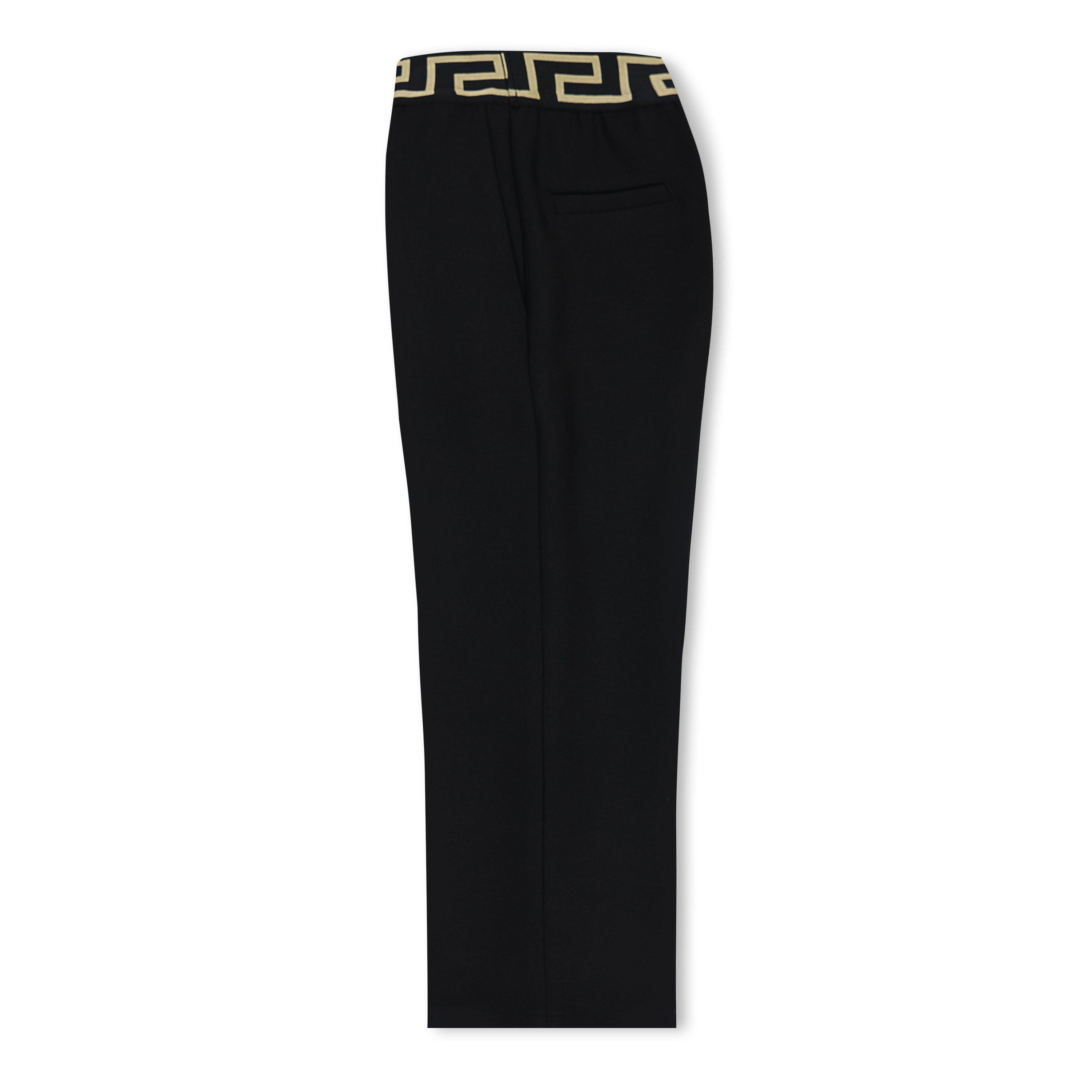 Black 1B000 - Versace - Greca Stretch Trousers Junior Boys - 3
