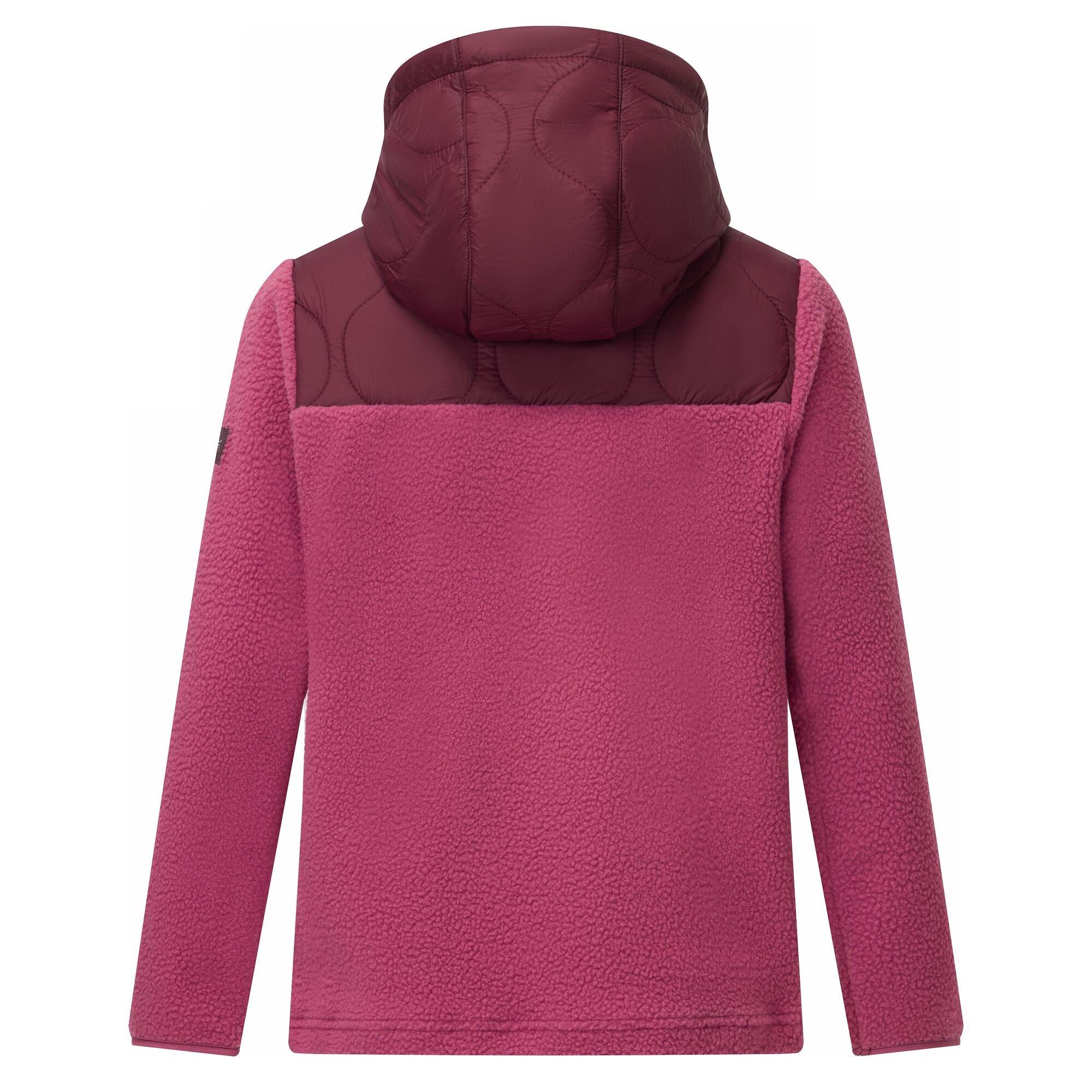 Fig/Violet - Regatta - Kids Myla Hybrid Jacket - 5