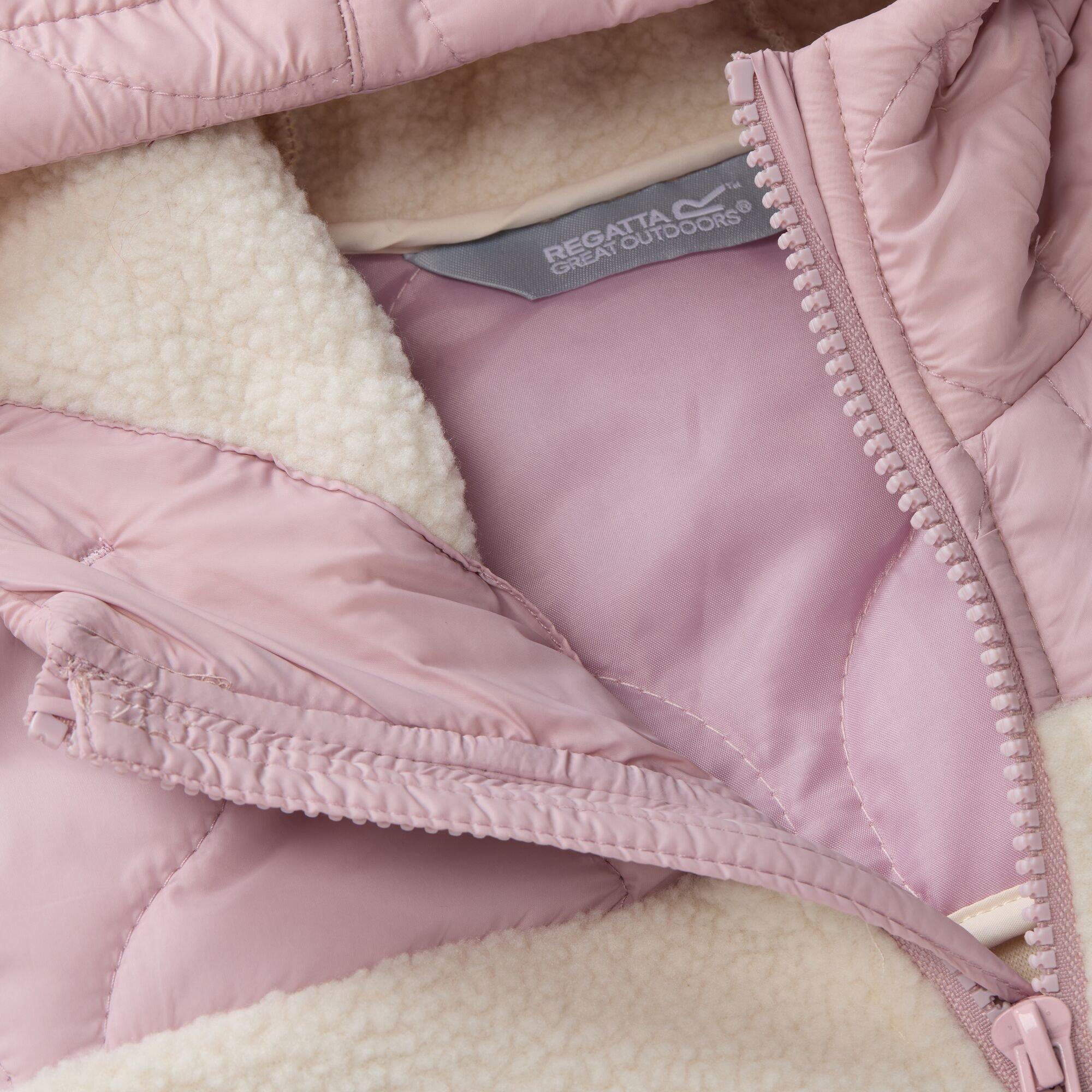 Powder Lilac/Li - Regatta - Kids' Myla Hybrid Jacket - 12