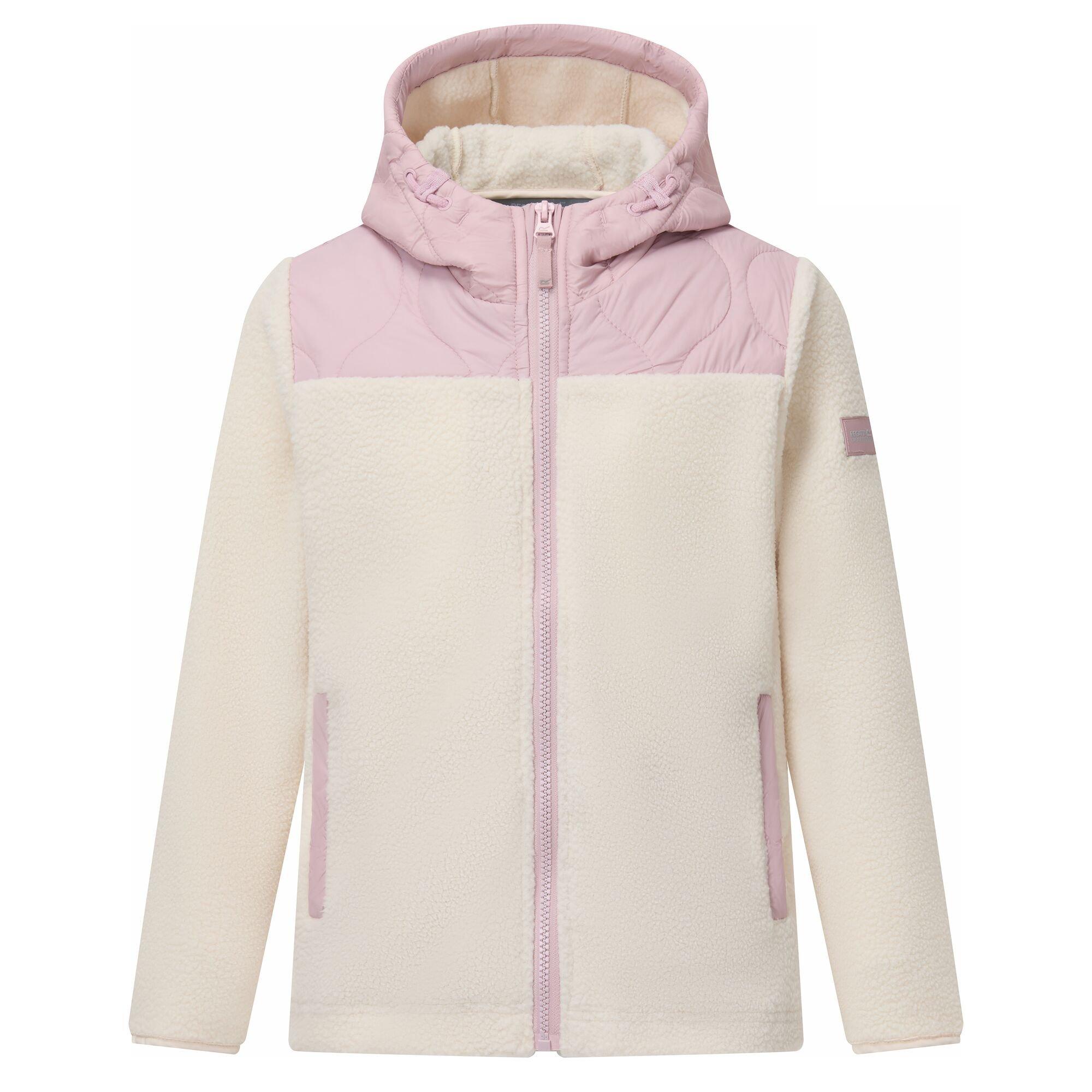 Powder Lilac/Li - Regatta - Kids' Myla Hybrid Jacket - 8