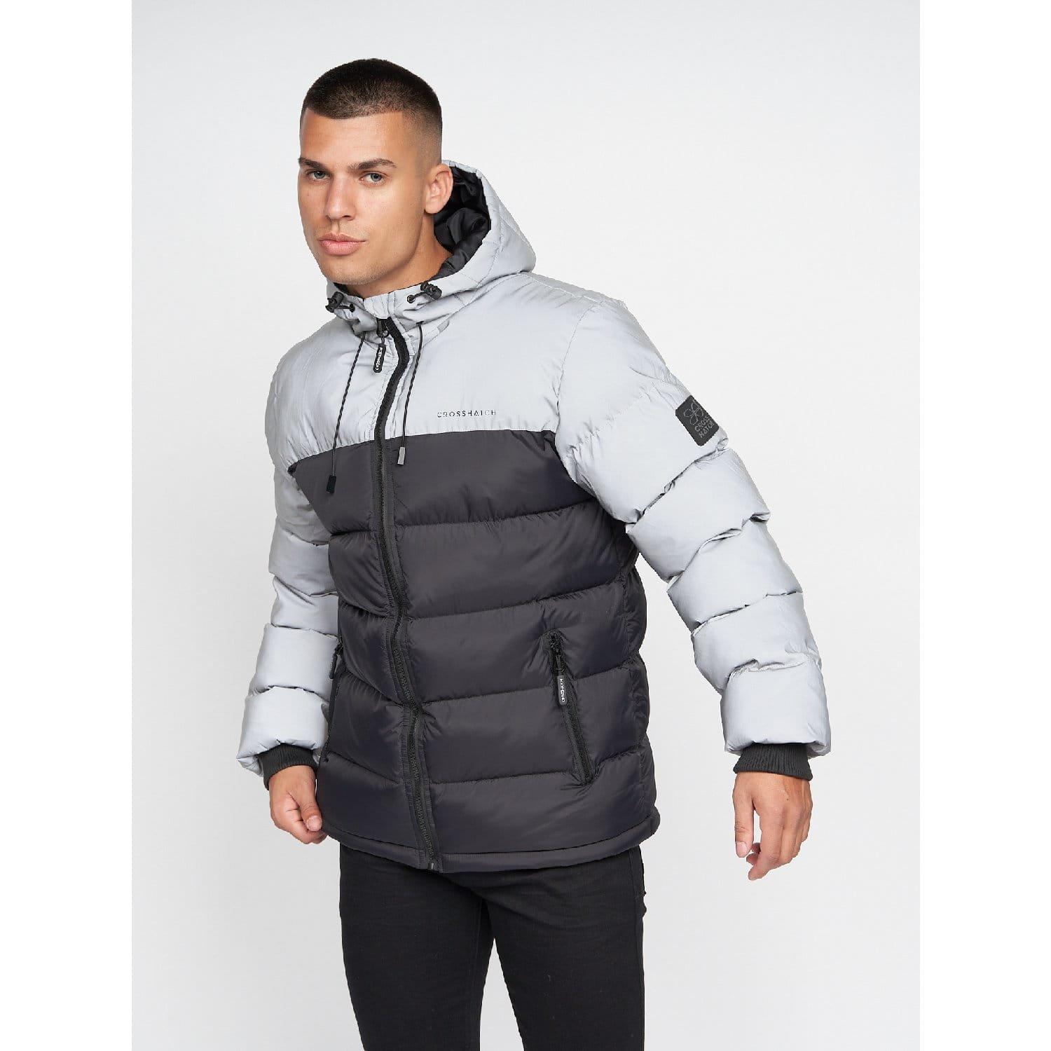 Black - Crosshatch - Rothman Reflective Jacket - 1
