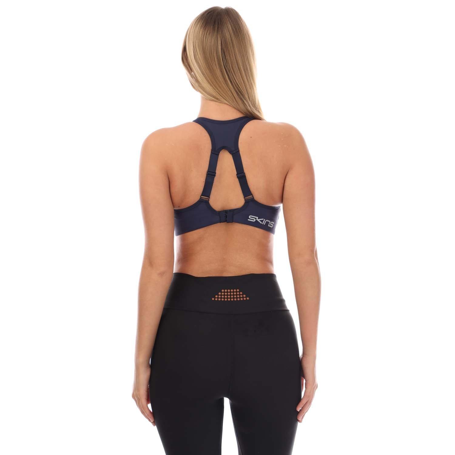 Navy - Skins - Series-3 Hi-Impact Bra - 2