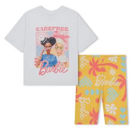 Character Barbie Girls T shirt And Cycling Short Set