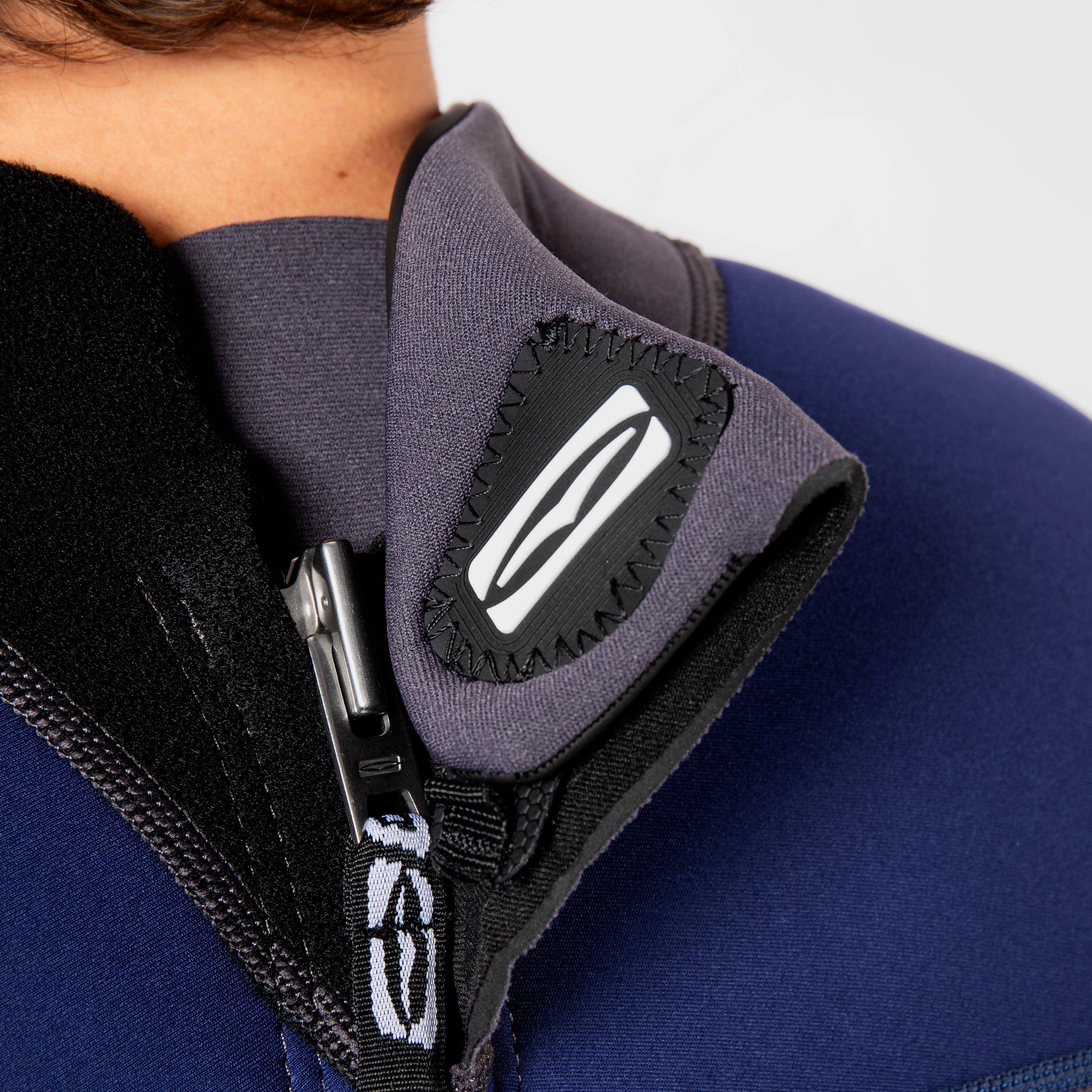 Grey/Blue - Gul - RESPONSE 32 FLATLOCK NATUR FULL WETSUIT - 6