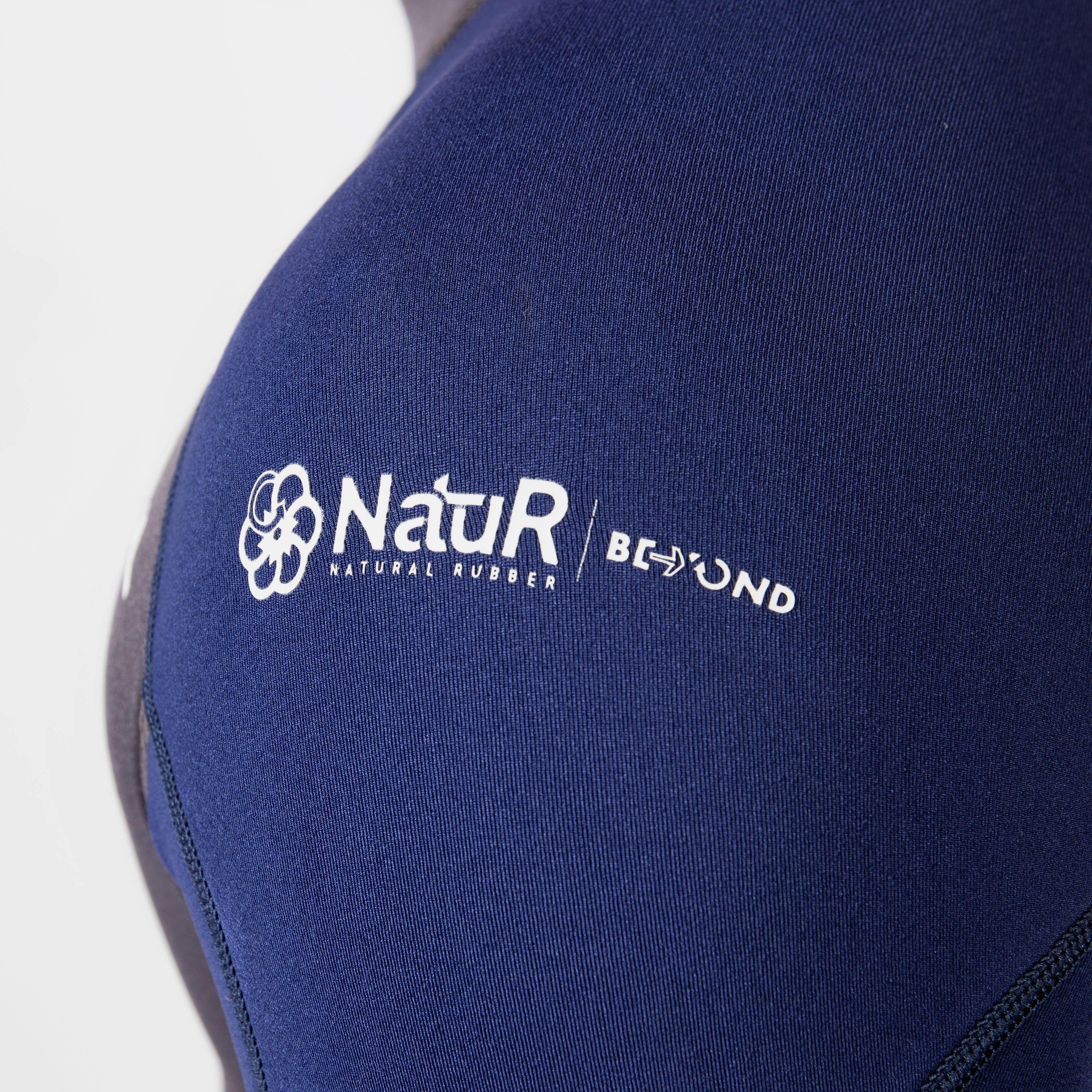 Grey/Blue - Gul - RESPONSE 32 FLATLOCK NATUR FULL WETSUIT - 7