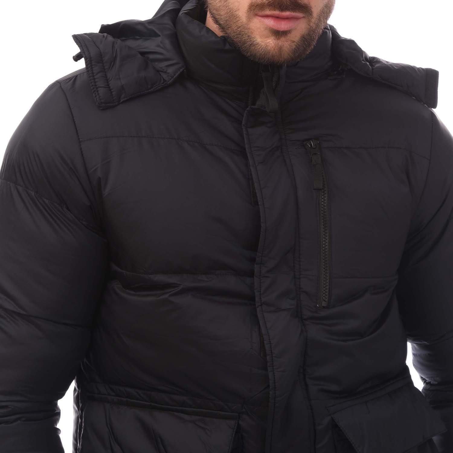 Navy - Loyalty and Faith - Addition Padded Puffer Jacket - 3