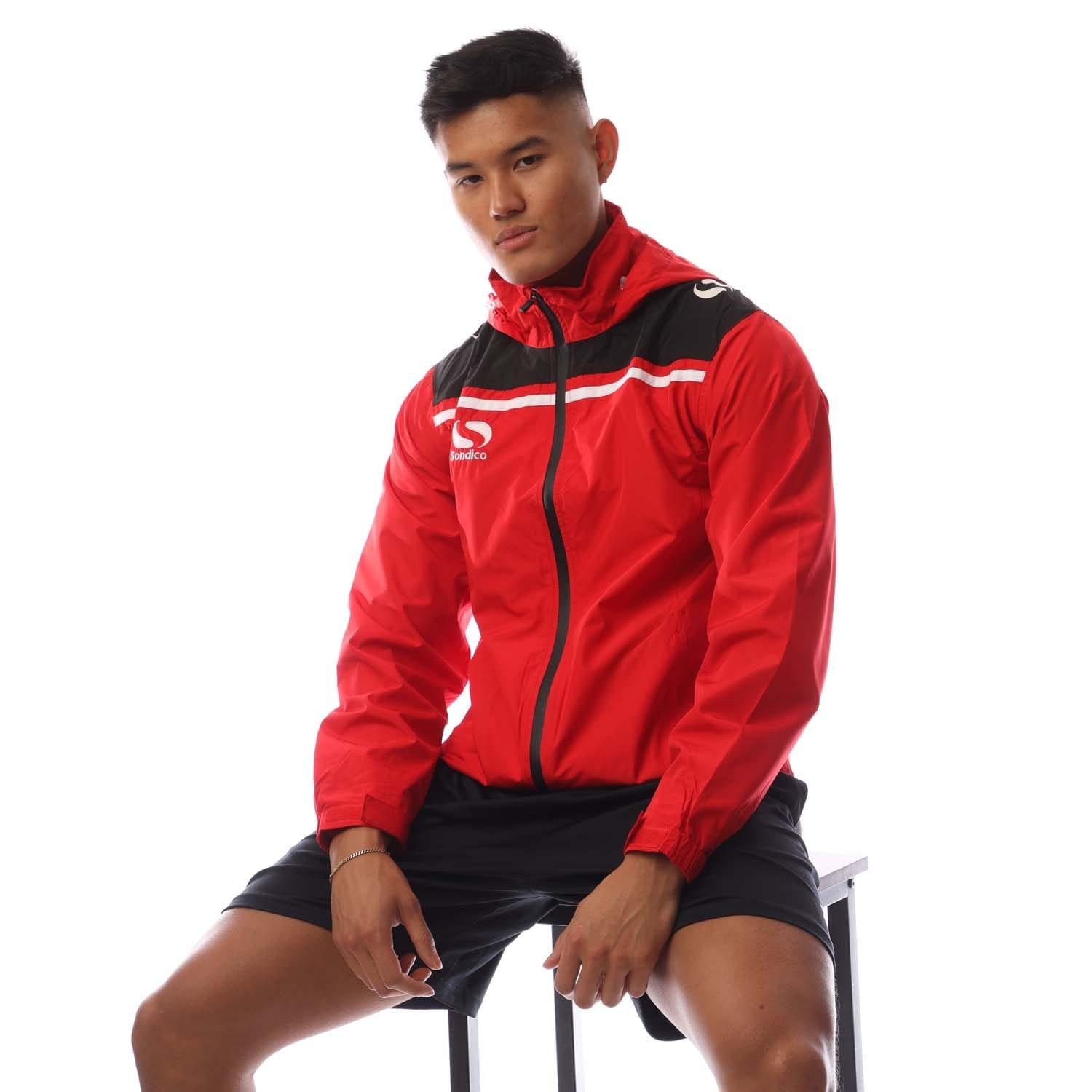 Red - Sondico - Precision Rain Jacket - 3