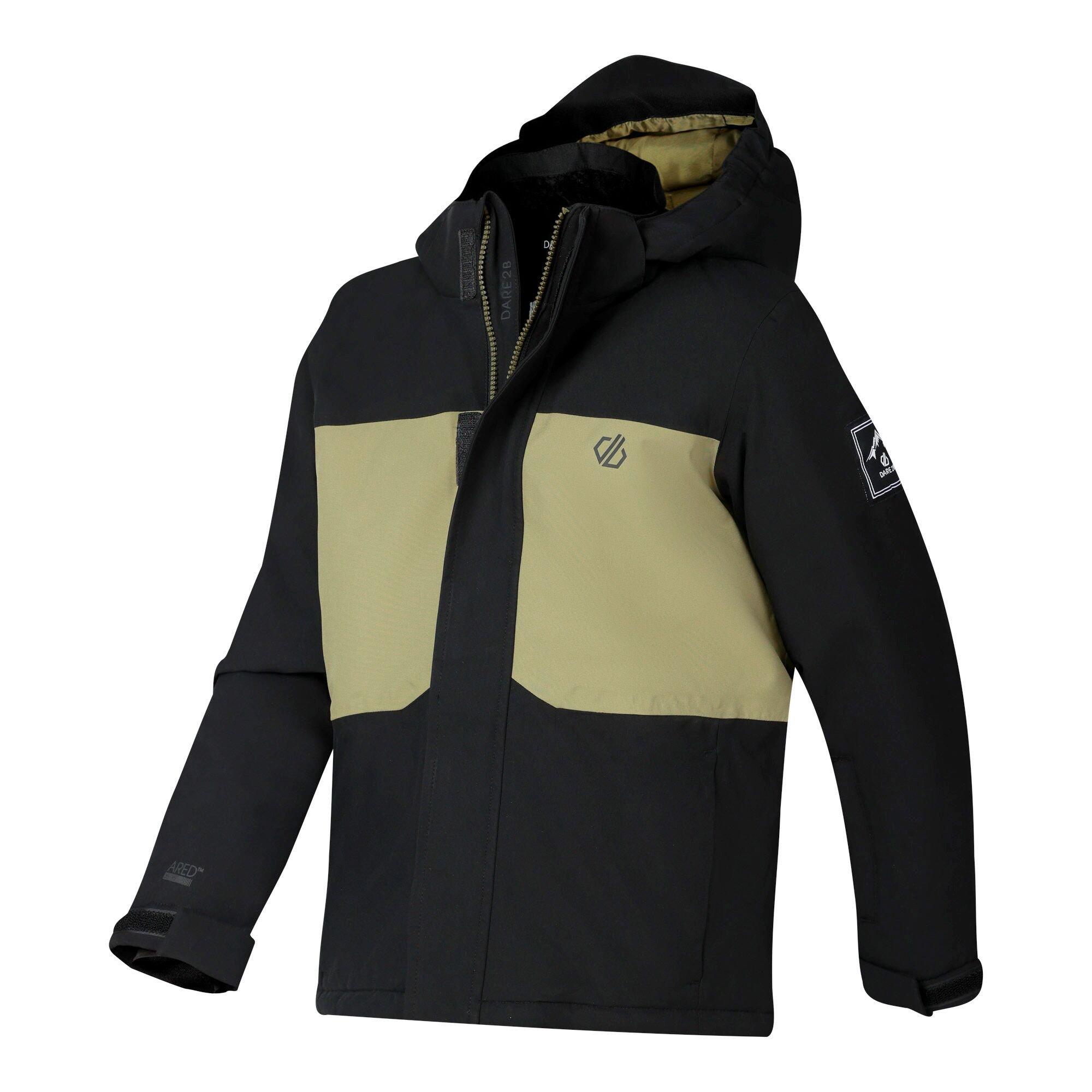 Black/Martini O - Dare 2b - Kids Send It II Waterproof Jacket - 10