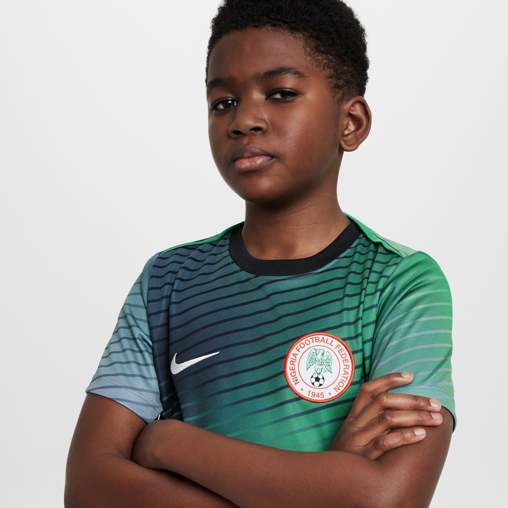 Grigio - Nike - Nigeria Academy Pro Home Pre Match 2024 Shirt Junior - 3