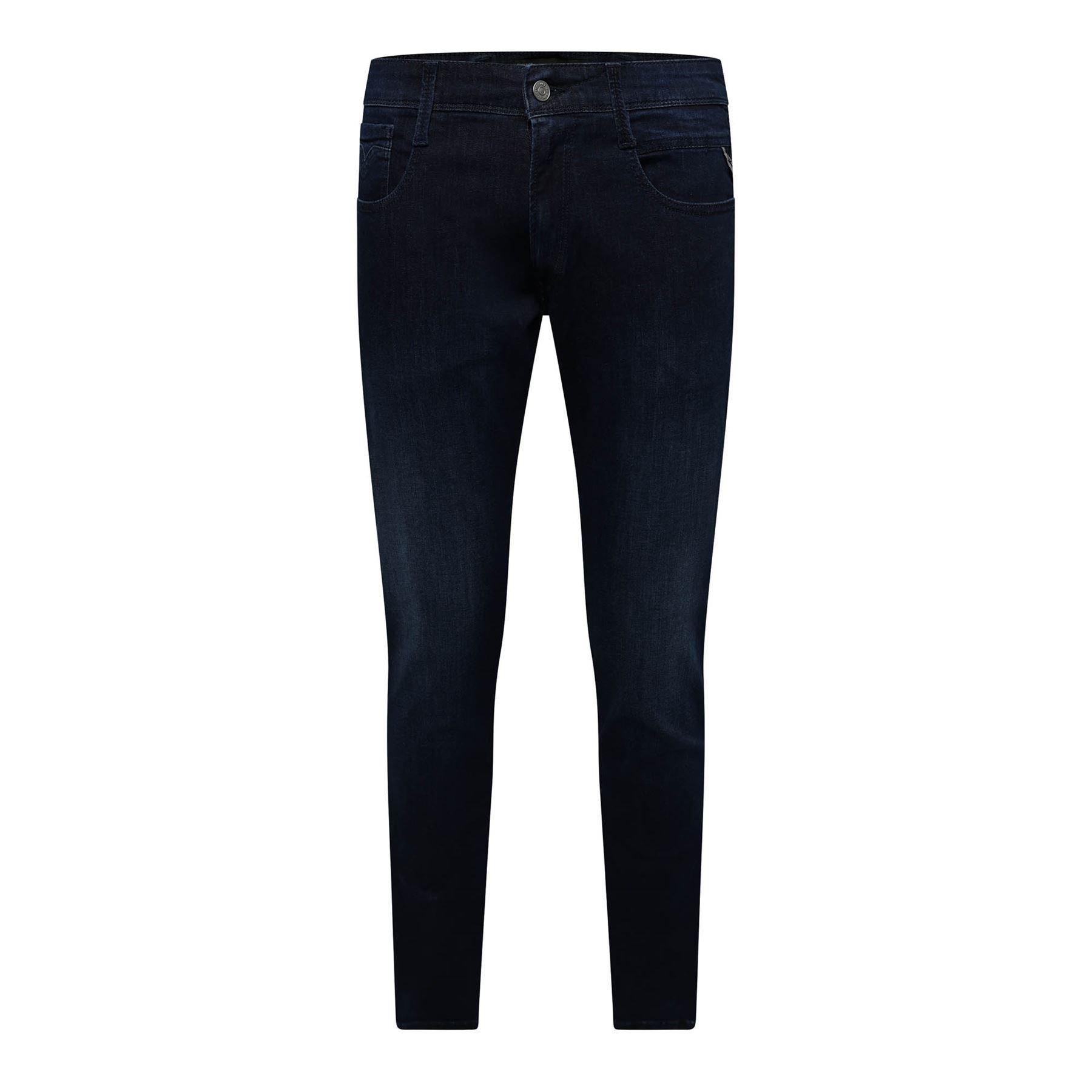 Blue - Replay - Anbass Slim-Fit Jeans - 1