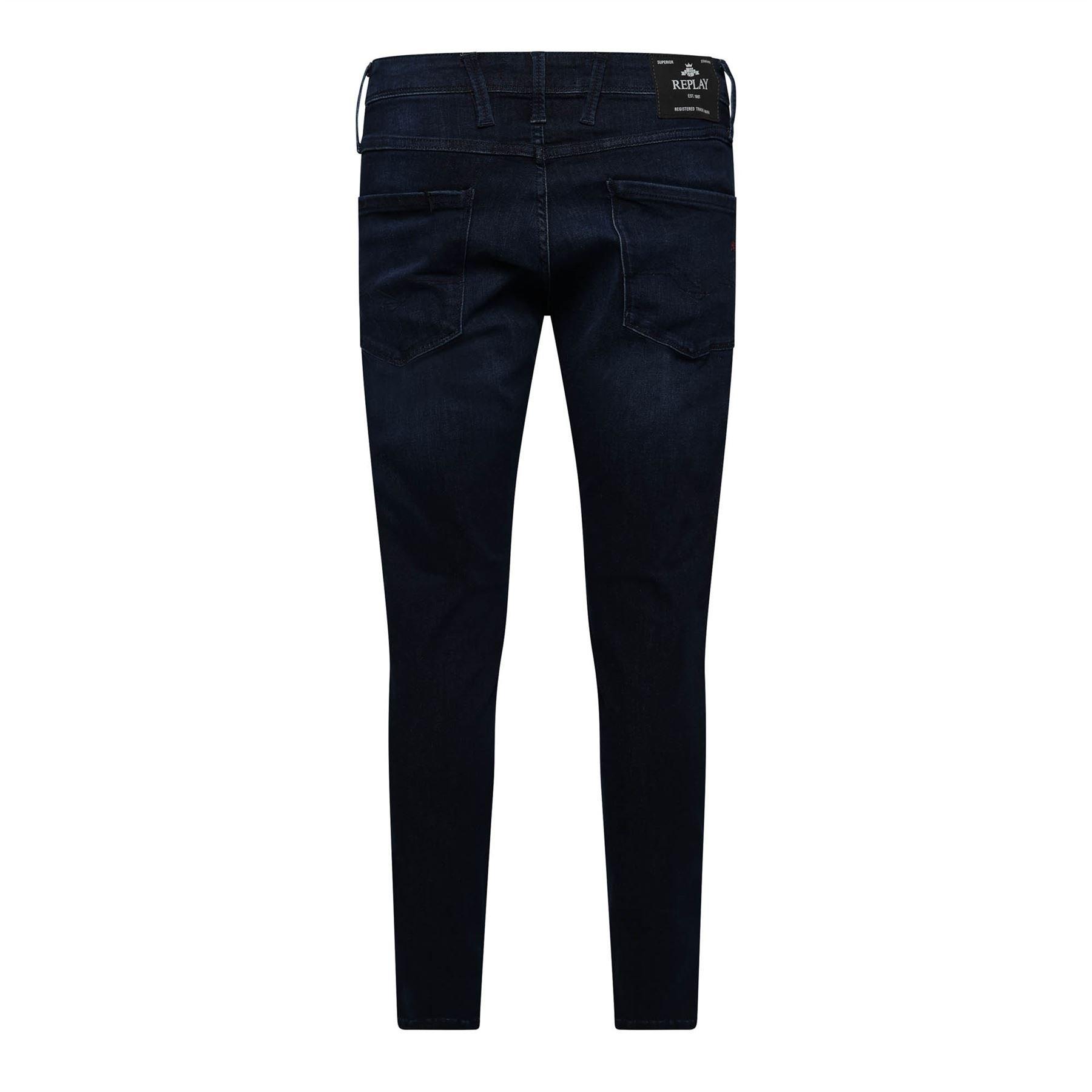 Blue - Replay - Anbass Slim-Fit Jeans - 2