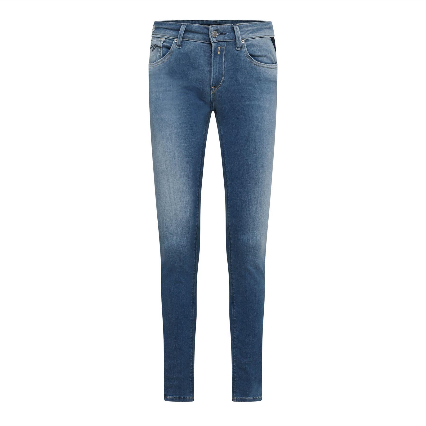 Replay New Luz Skinny-Fit Jeans - Blue - Size 28S