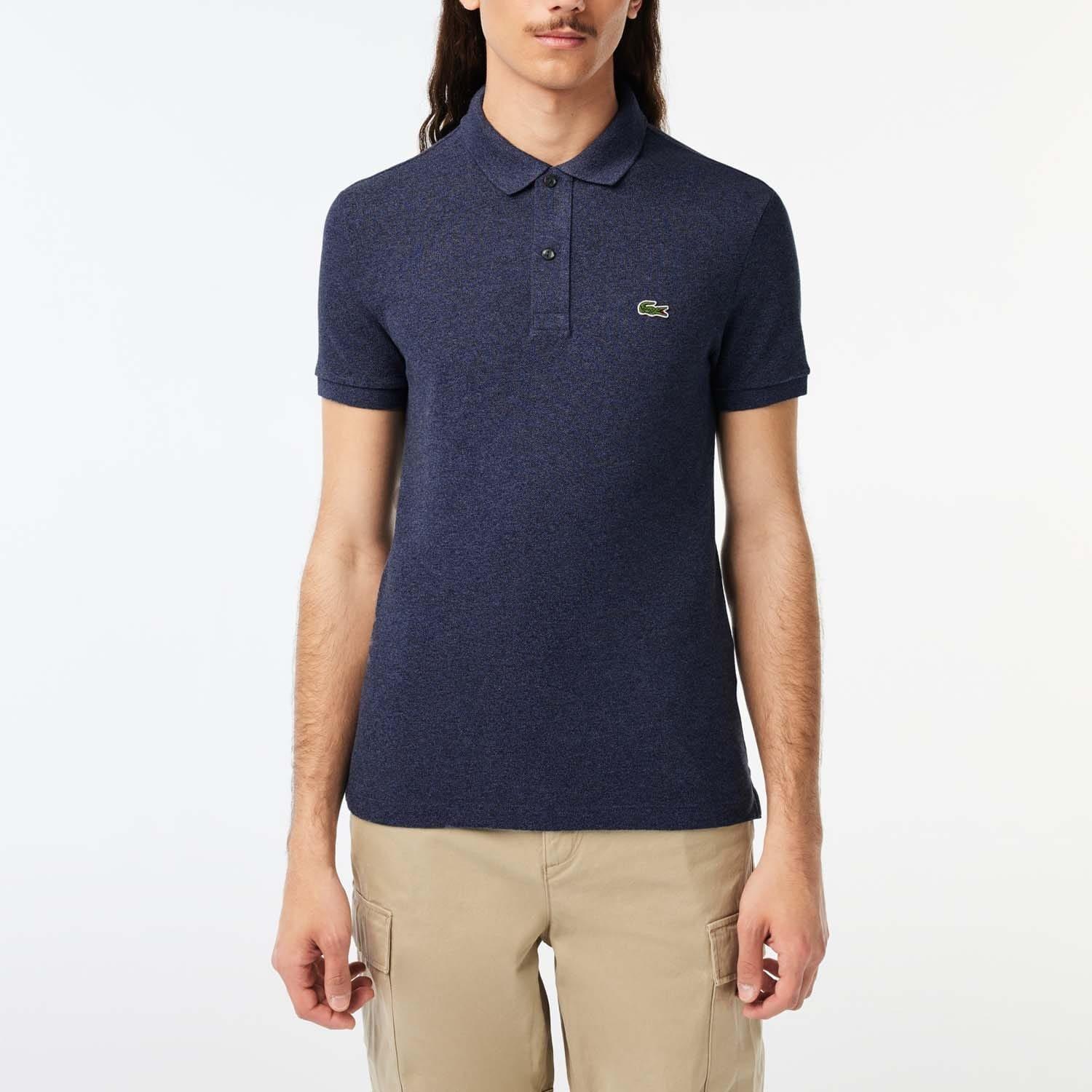 Blue - Lacoste - Slim Fit L.12.12 Piqu¿ Polo Shirt - 1