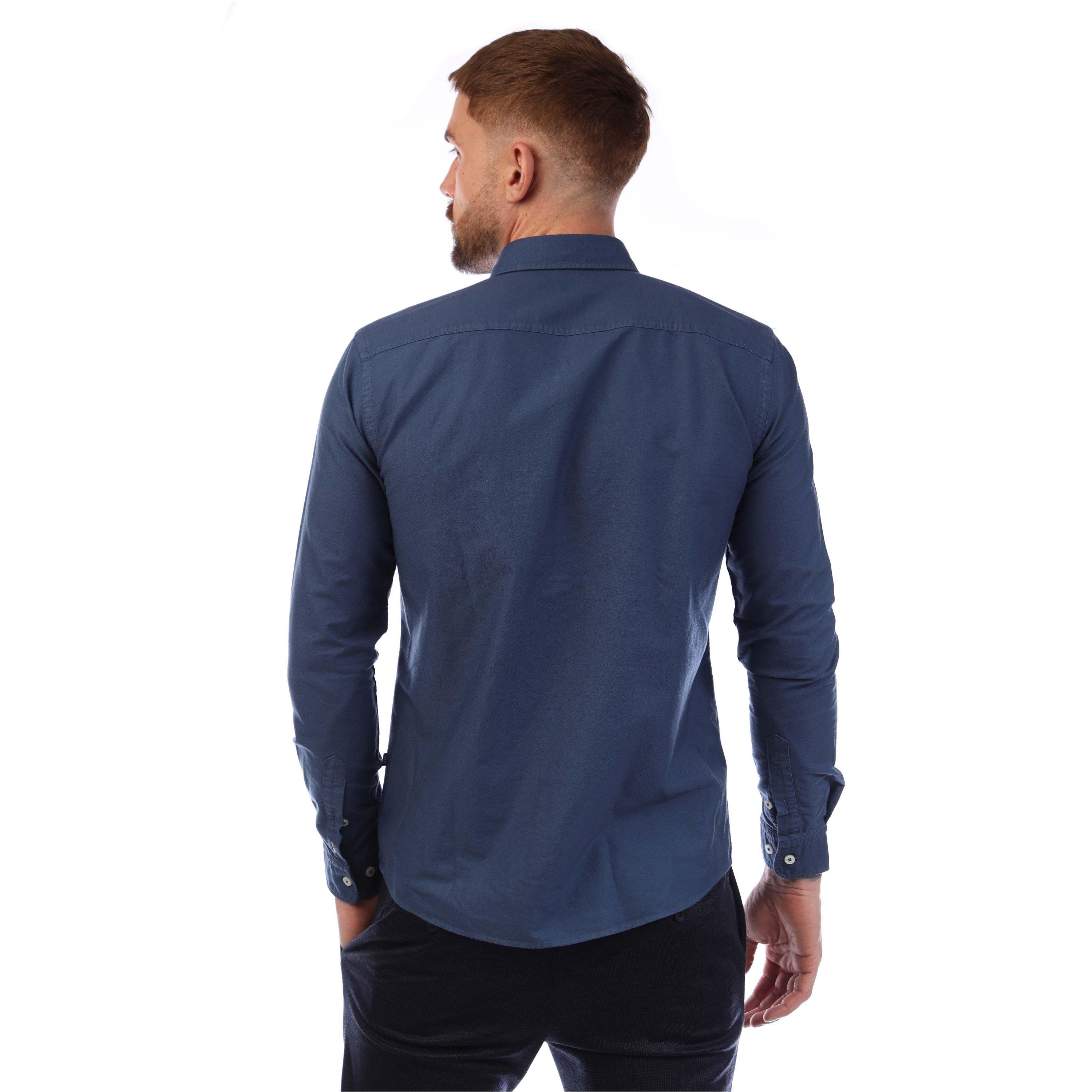 Blue - Boss - H-Roan-Bd-E-C1-243 Shirt - 3