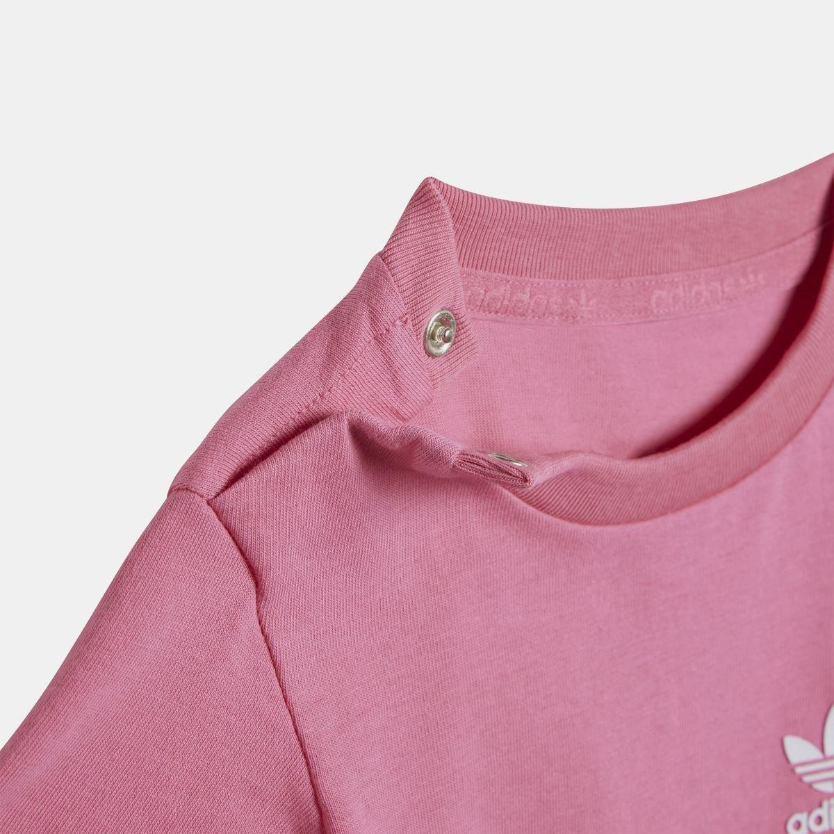 Pink - adidas Originals - Cycling Shorts & T-Shirt Set - 4