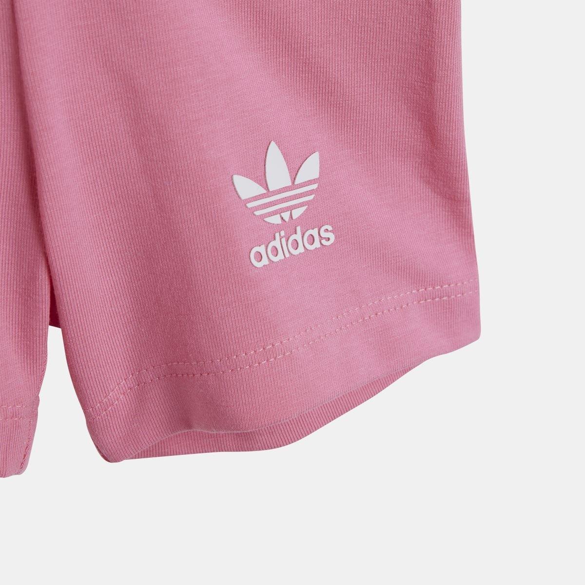 Pink - adidas Originals - Cycling Shorts & T-Shirt Set - 5