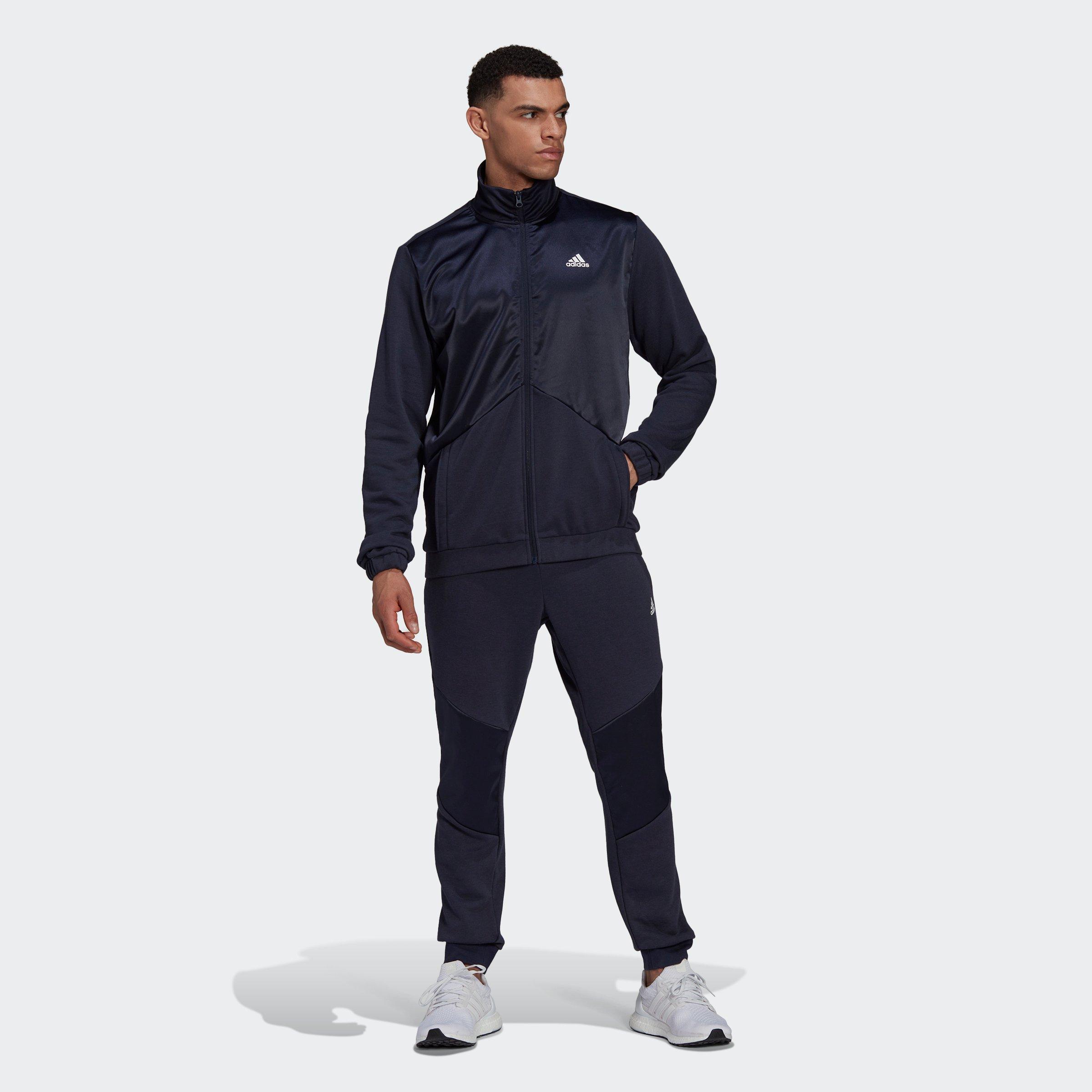 Legend Ink - adidas - Satin French Terry Tracksuit Mens - 2