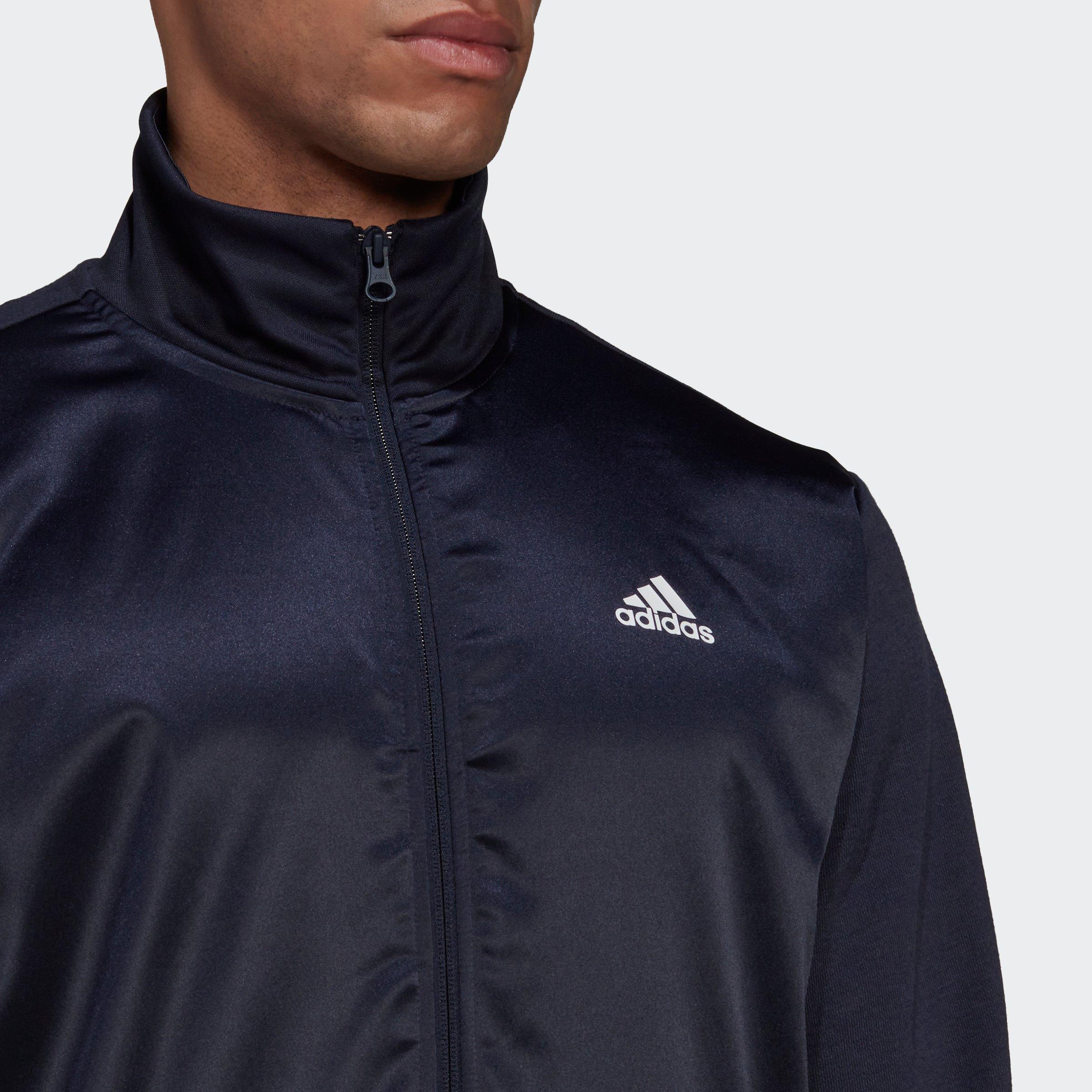 Legend Ink - adidas - Satin French Terry Tracksuit Mens - 4