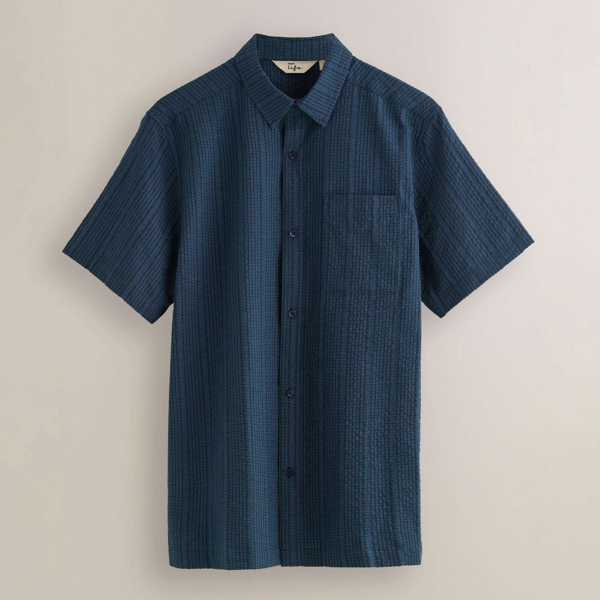 Navy - Regatta - Mens Camilo Shirt - 7