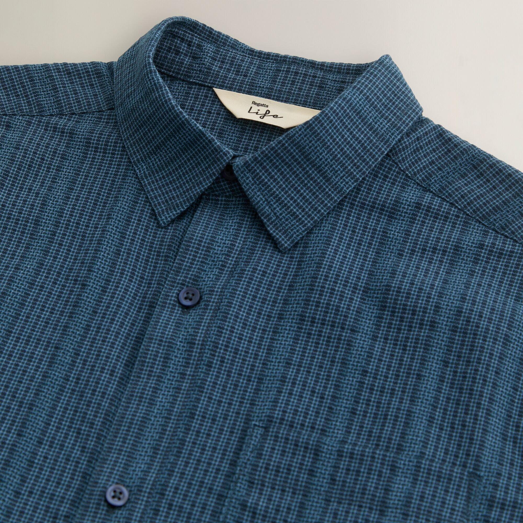 Navy - Regatta - Mens Camilo Shirt - 9