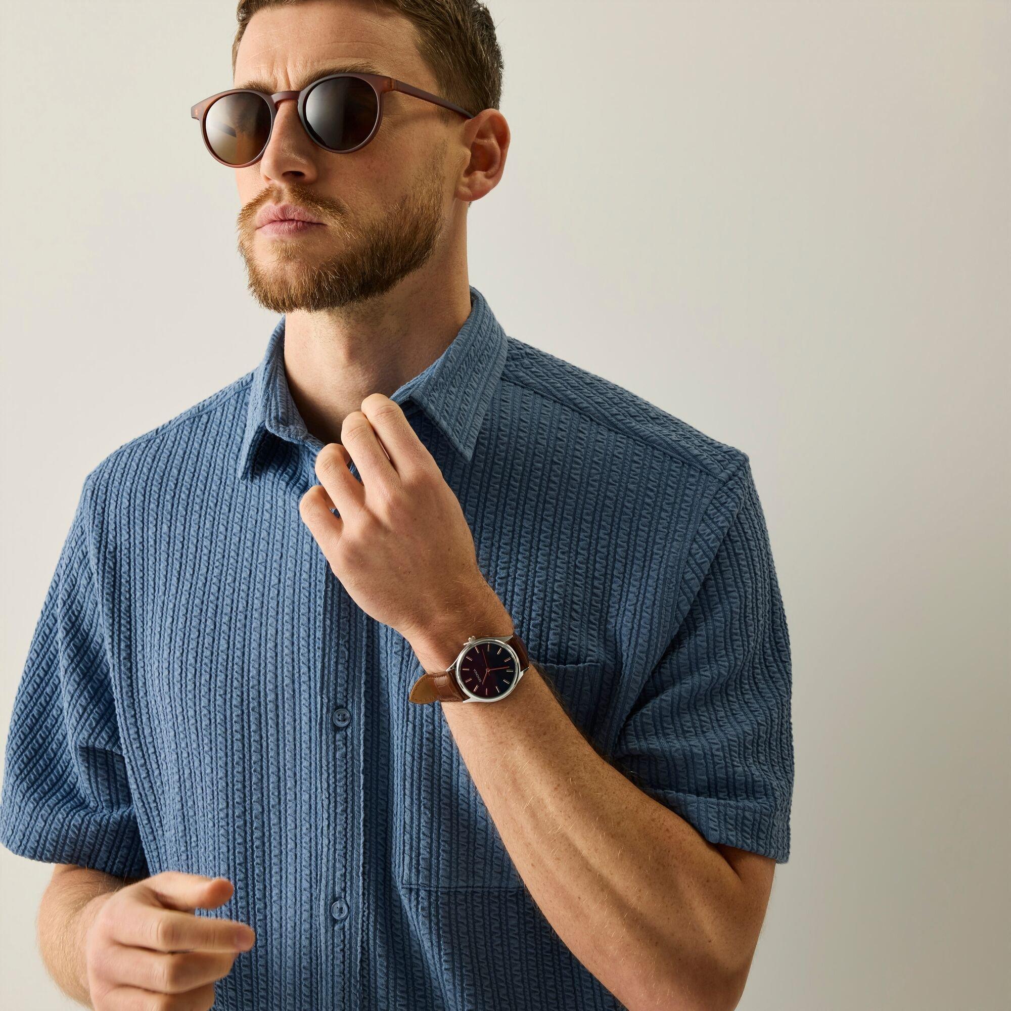Slate Blue - Regatta - Mens Camilo Shirt - 4