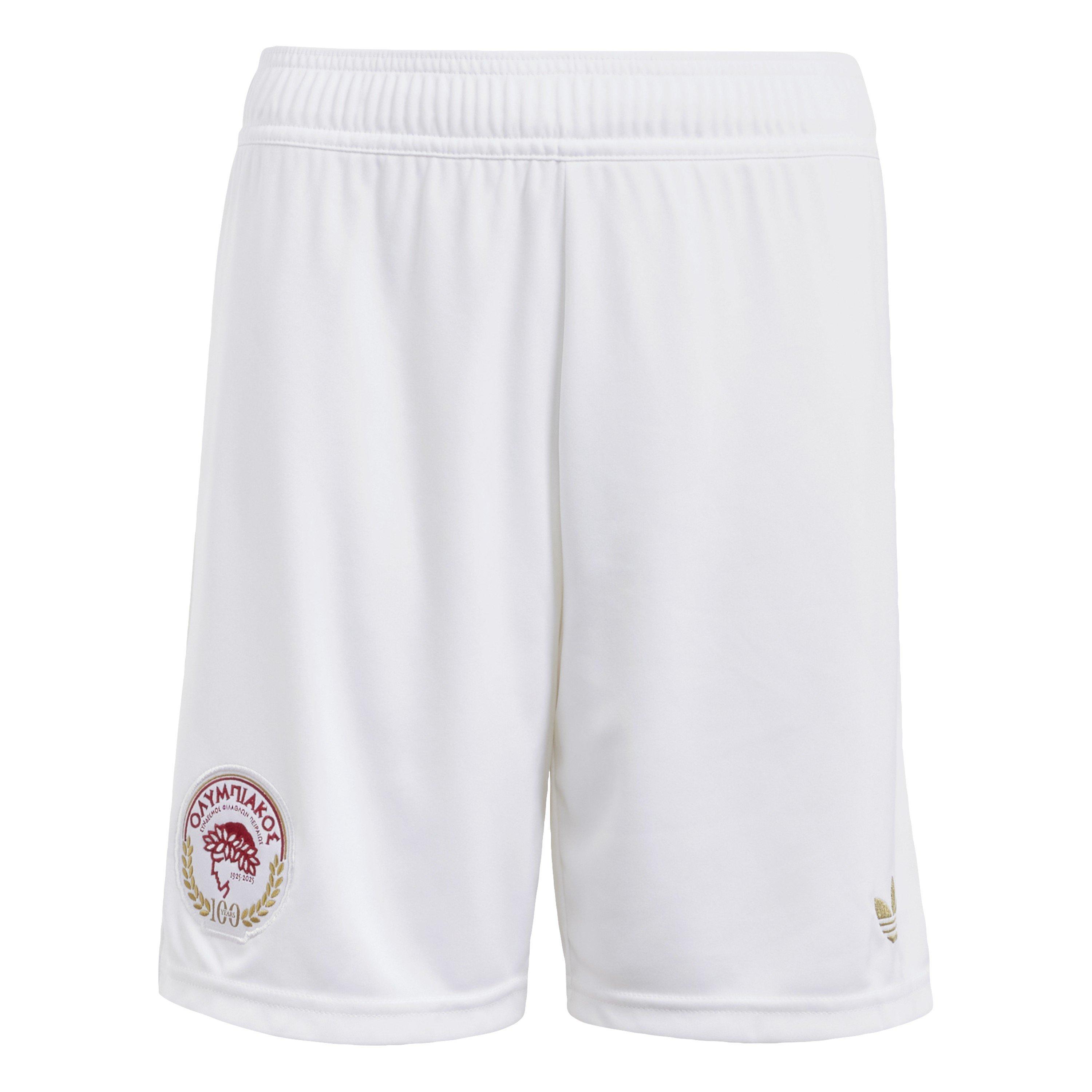 White - adidas - Kids' Official 100 International Licensed Football Shorts - 1
