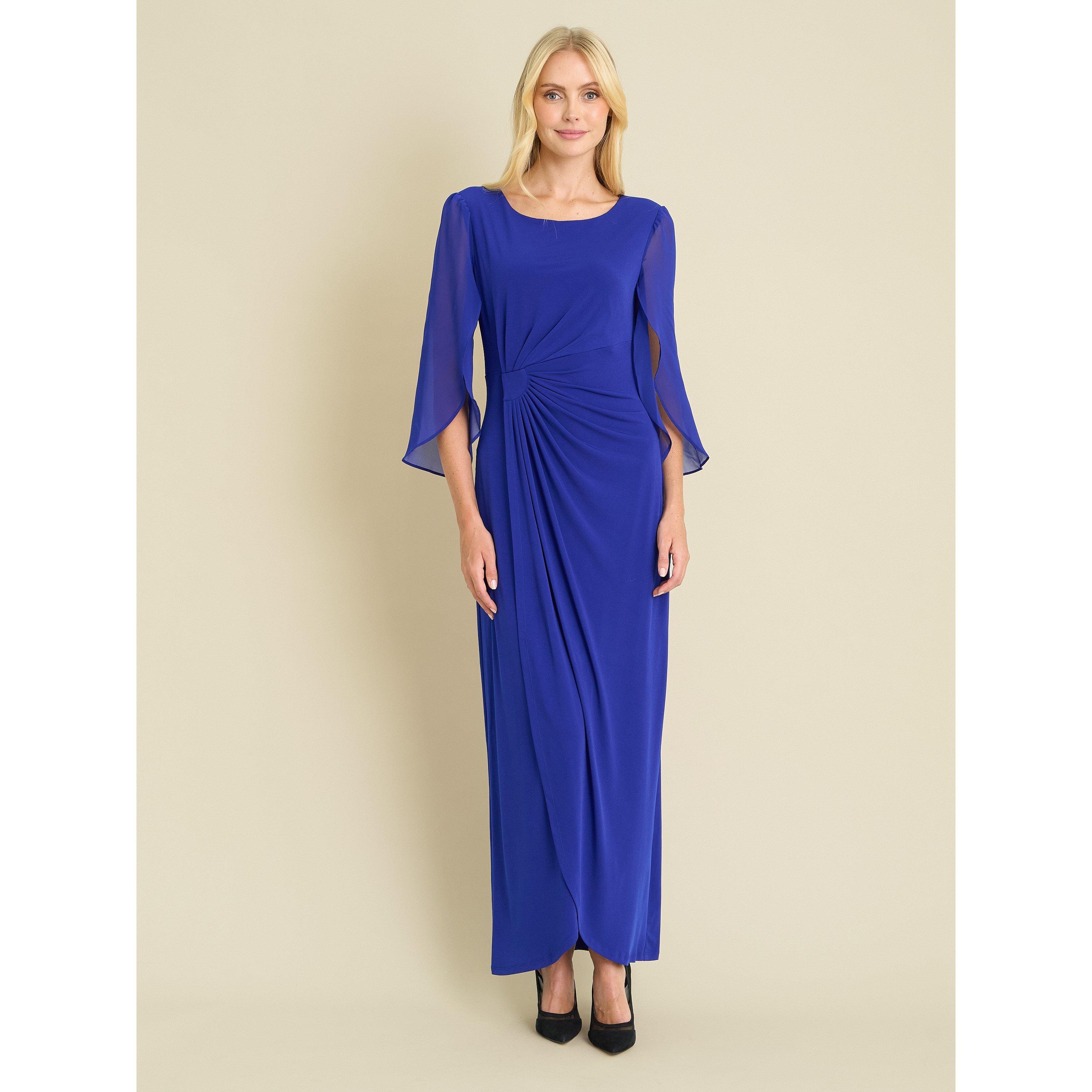 Cobalt - Gina Bacconi - Iulia Printed Sheath Dress - 6