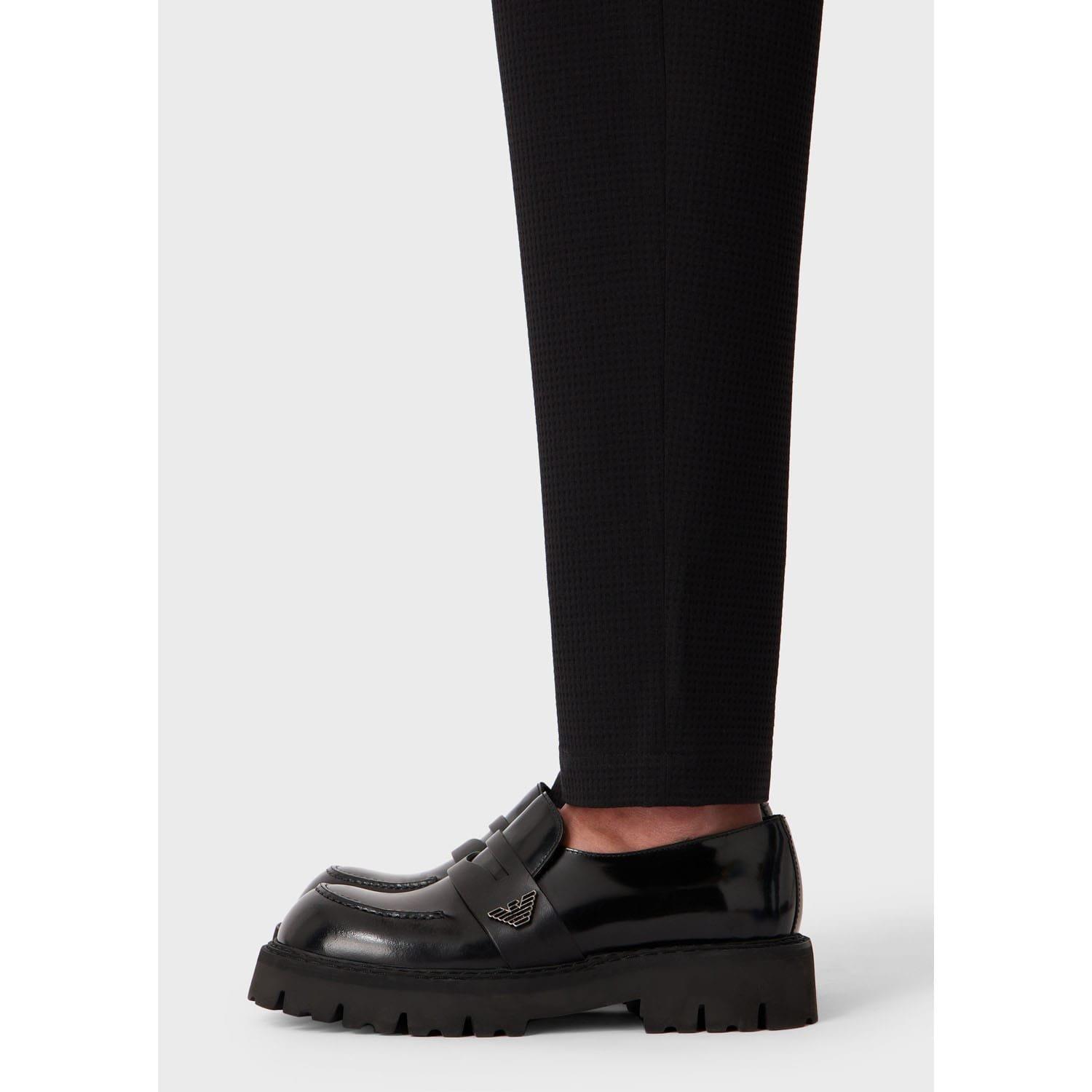 Black - Emporio Armani - Trousers - 5