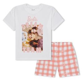 Character Barbie Short Sleeve Pj Set