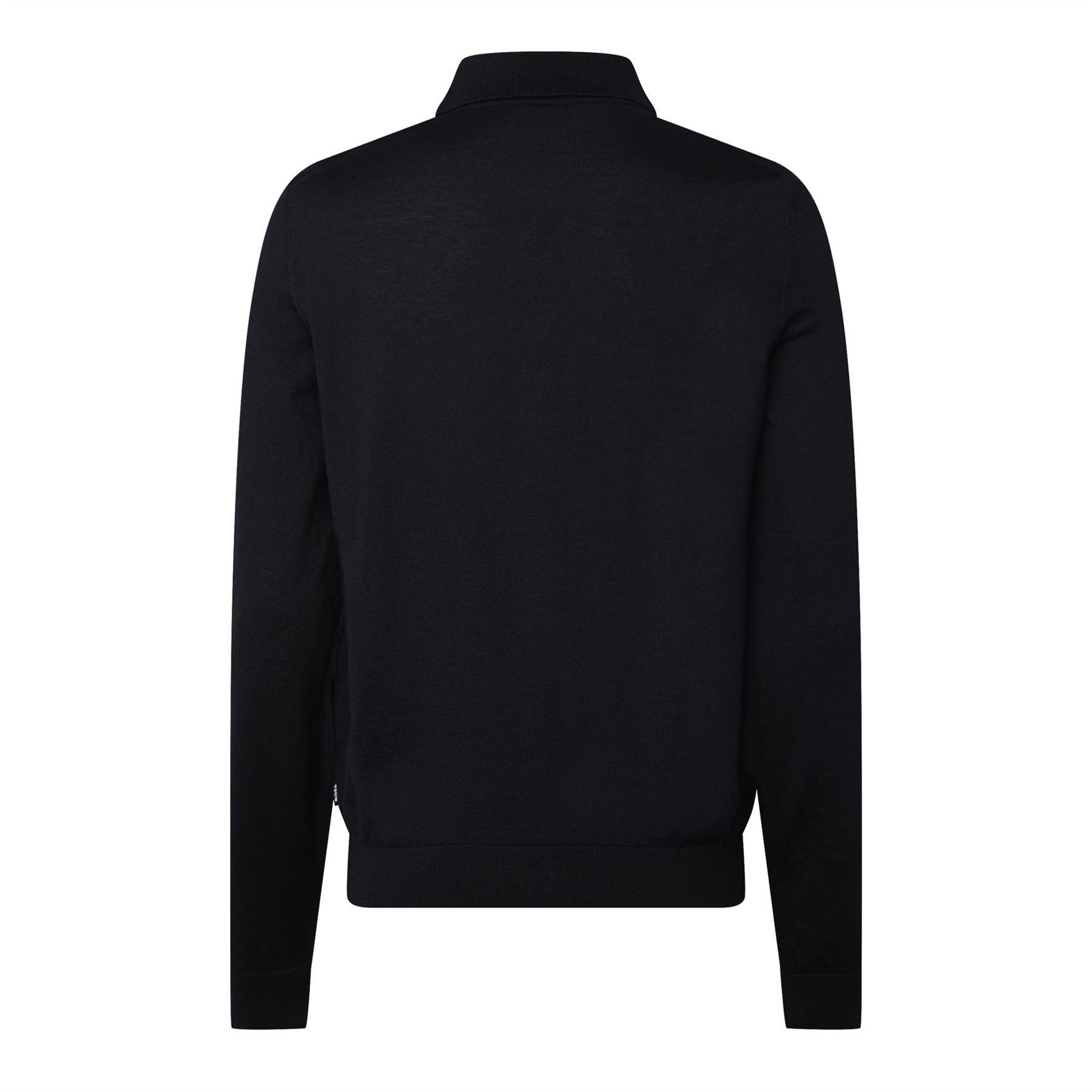 Dark Blue - Boss - Helbert Regular Fit Shirt in Virgin Wool - 2