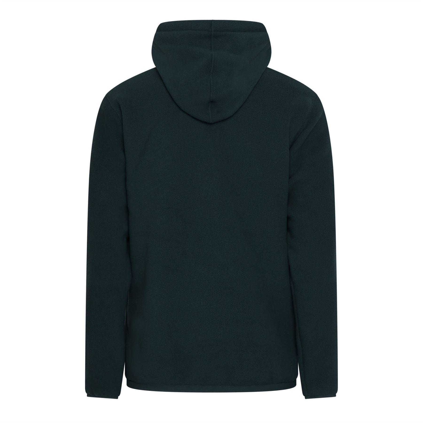 Green - Timberland - Silicon Badge Polar Fleece Hoodie - 2