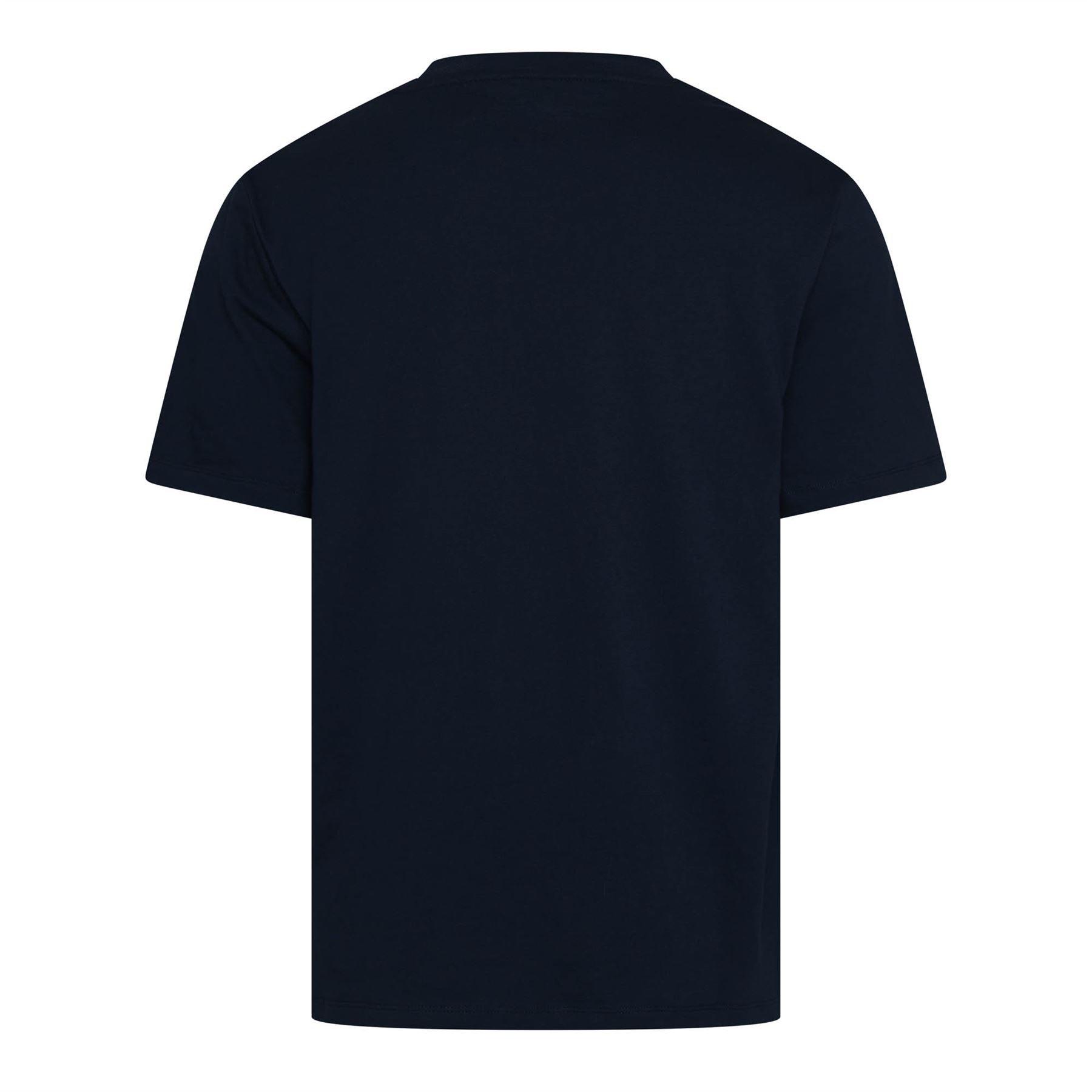 Blue - Timberland - Print Stack Logo T-Shirt - 2