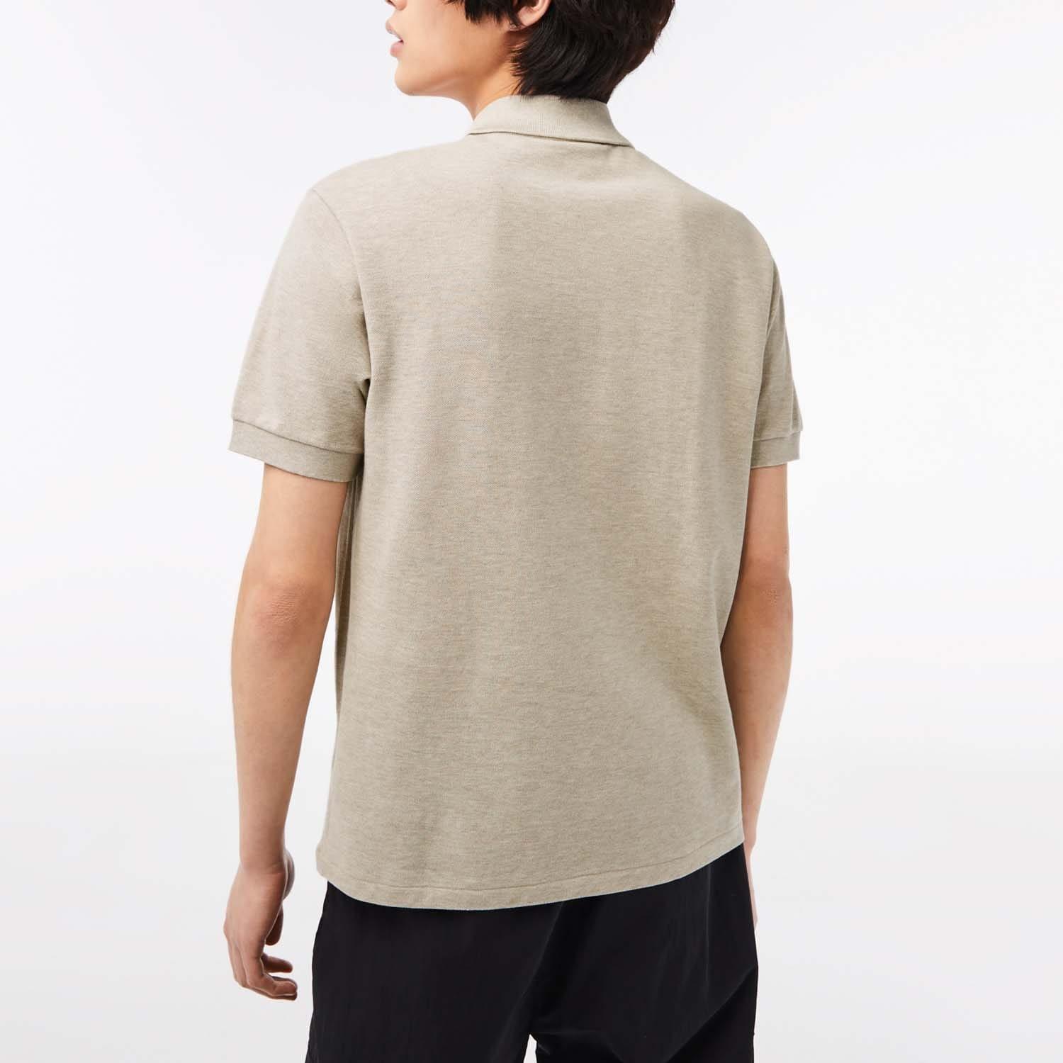 Grey - Lacoste - Classic Fit L.12.12 Marl Polo Shirt - 3