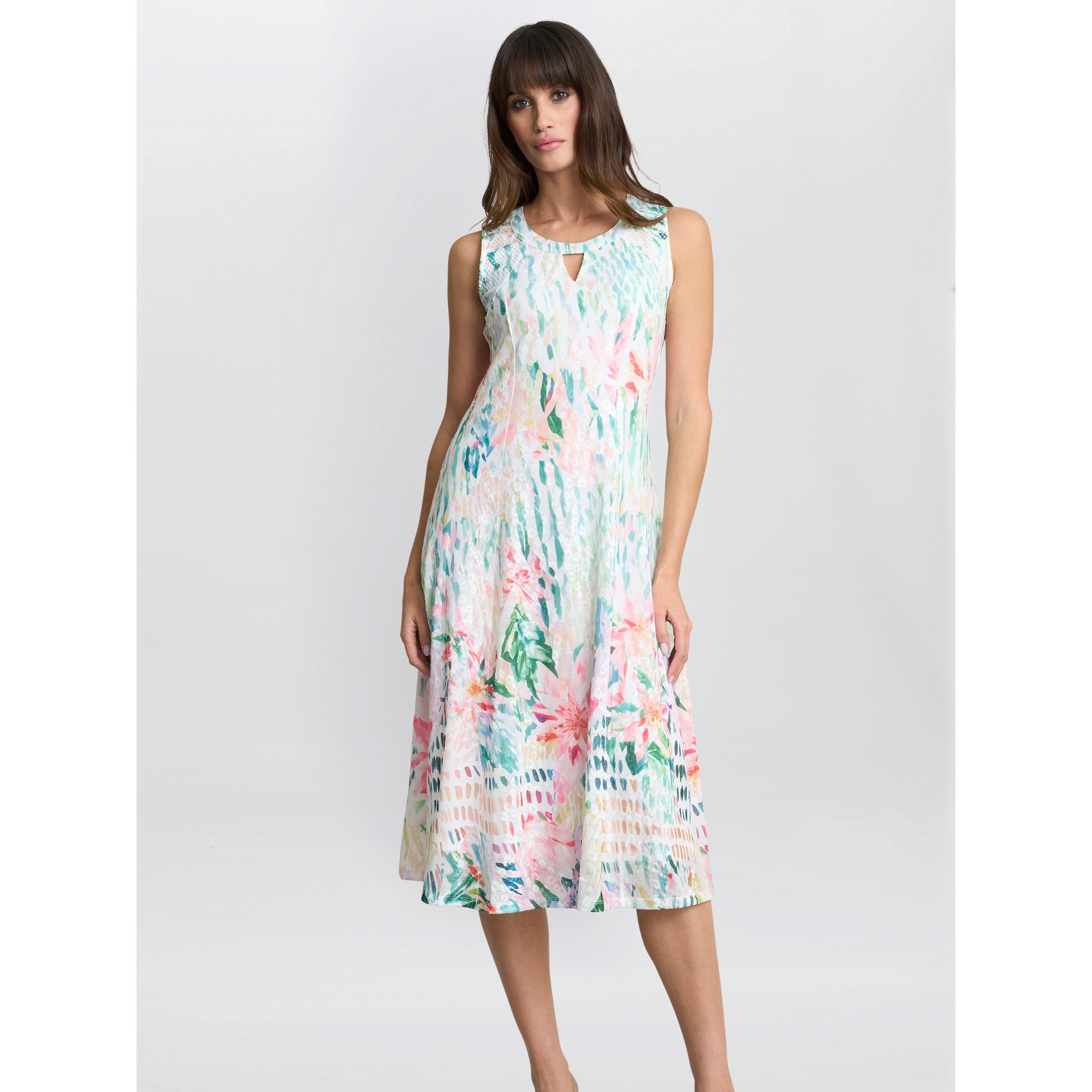 Gina Bacconi Women's Brooklyn Watercolour Floral Dress -  - S