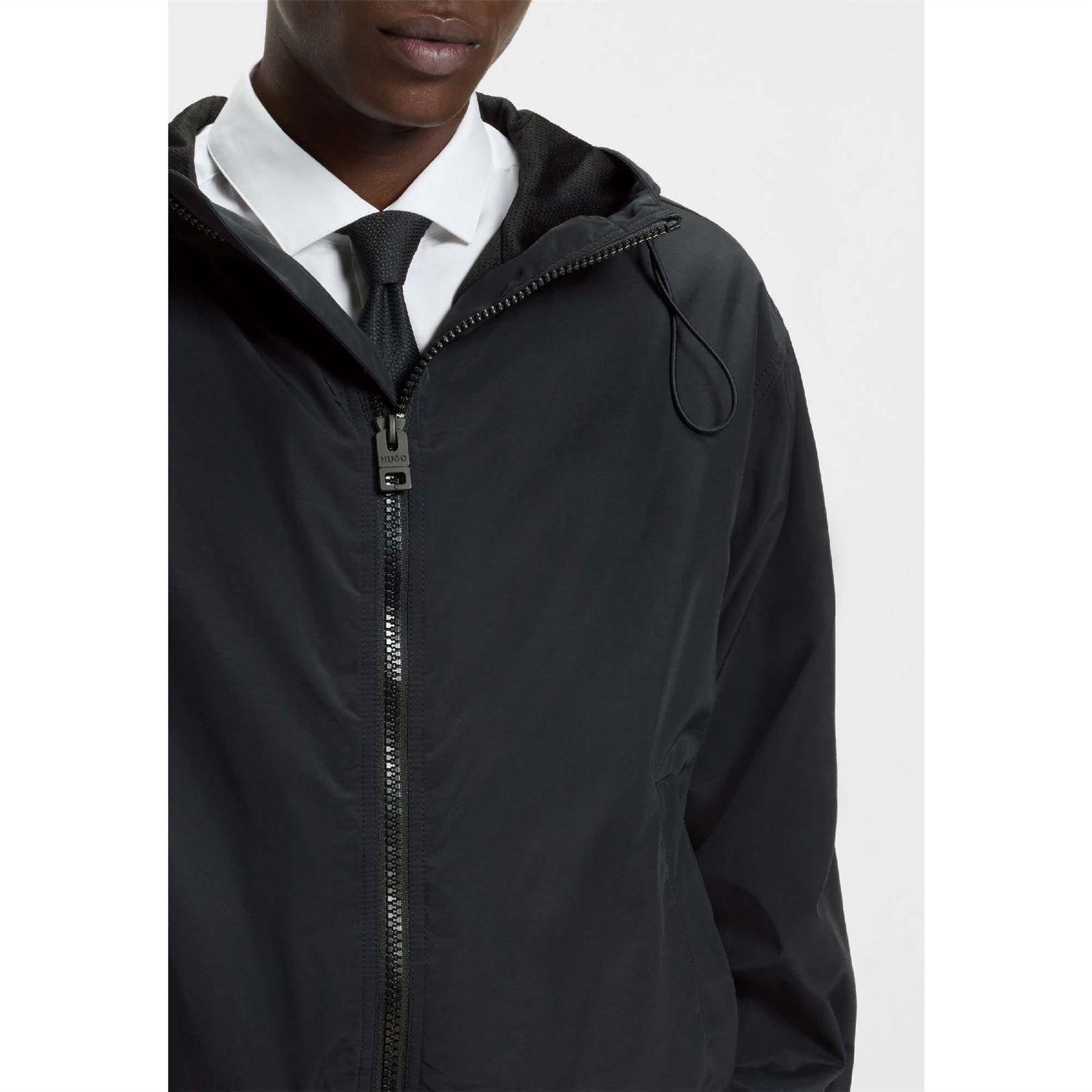 Black - Hugo - Benji2521 Windbreaker Jacket - 6