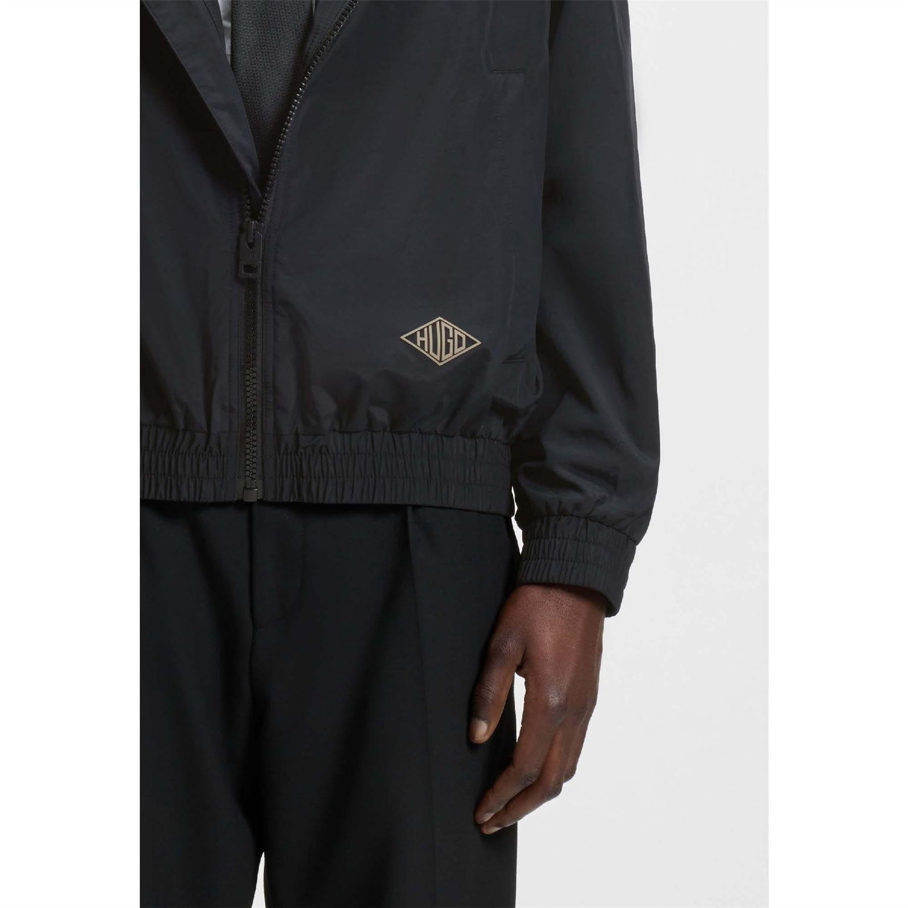 Black - Hugo - Benji2521 Windbreaker Jacket - 7