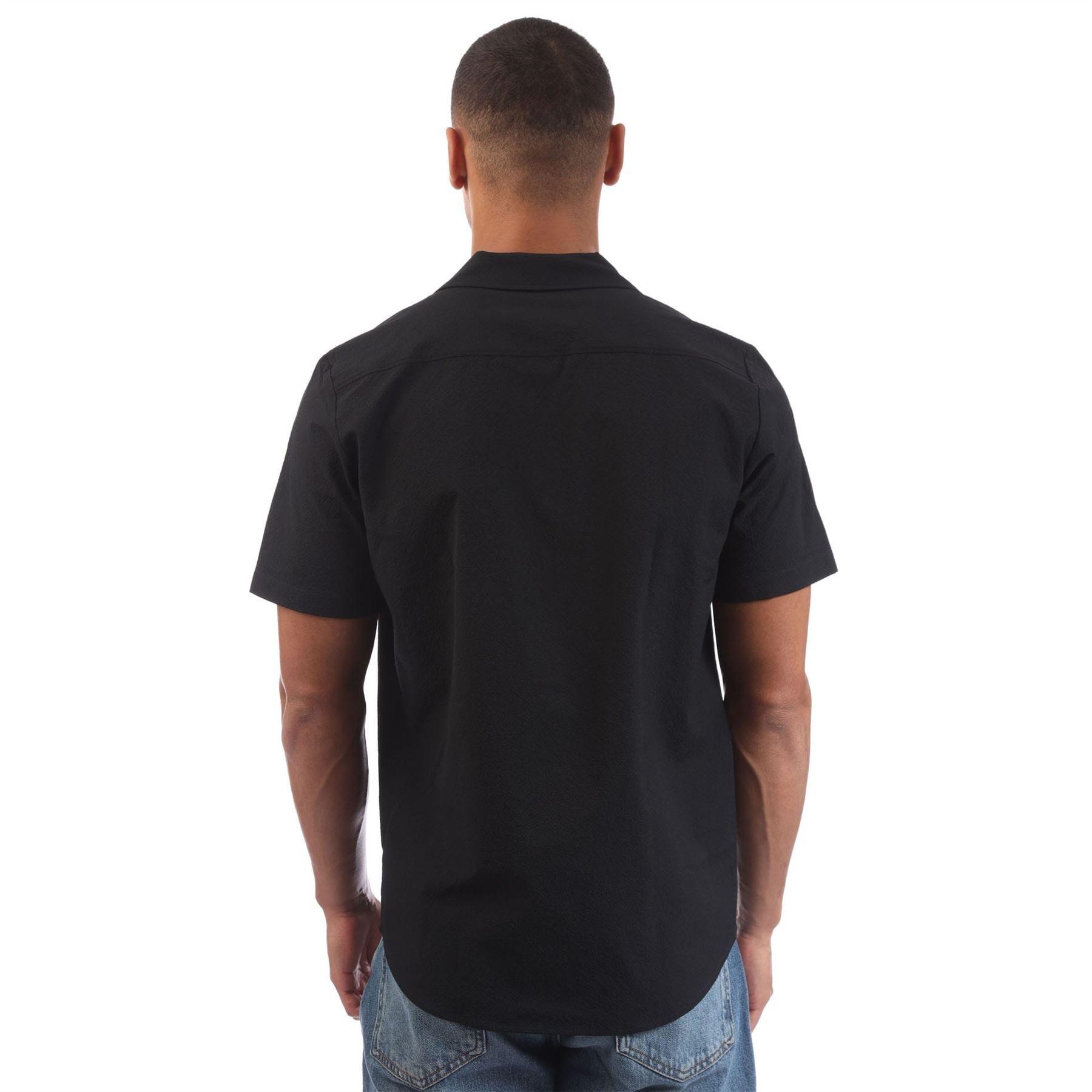 Black - Hugo - Ellino Short Sleeve Shirt - 2