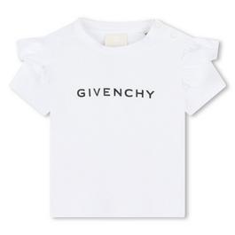 GIVENCHY Frill Sleeve T Shirt