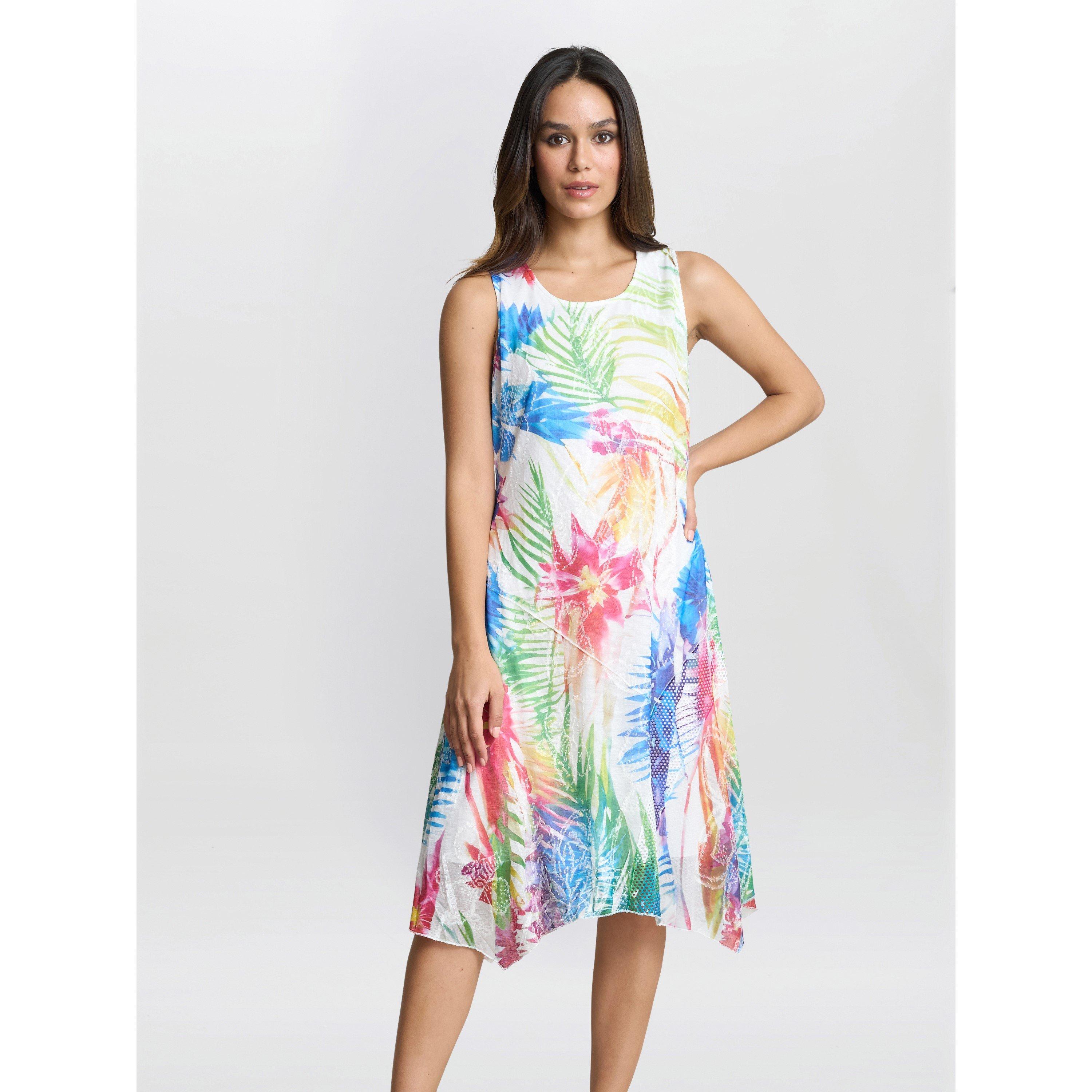 Gina Bacconi Women's Eliza Sleevelss Asymmetric Hem Dress -  - L