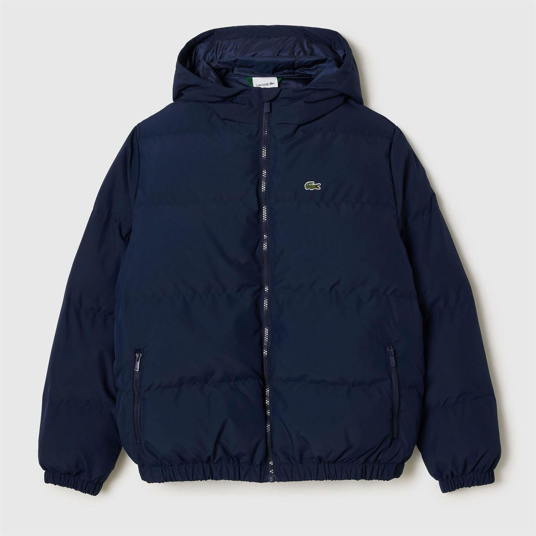 Lacoste Padded Jacket - Navy - Size 14