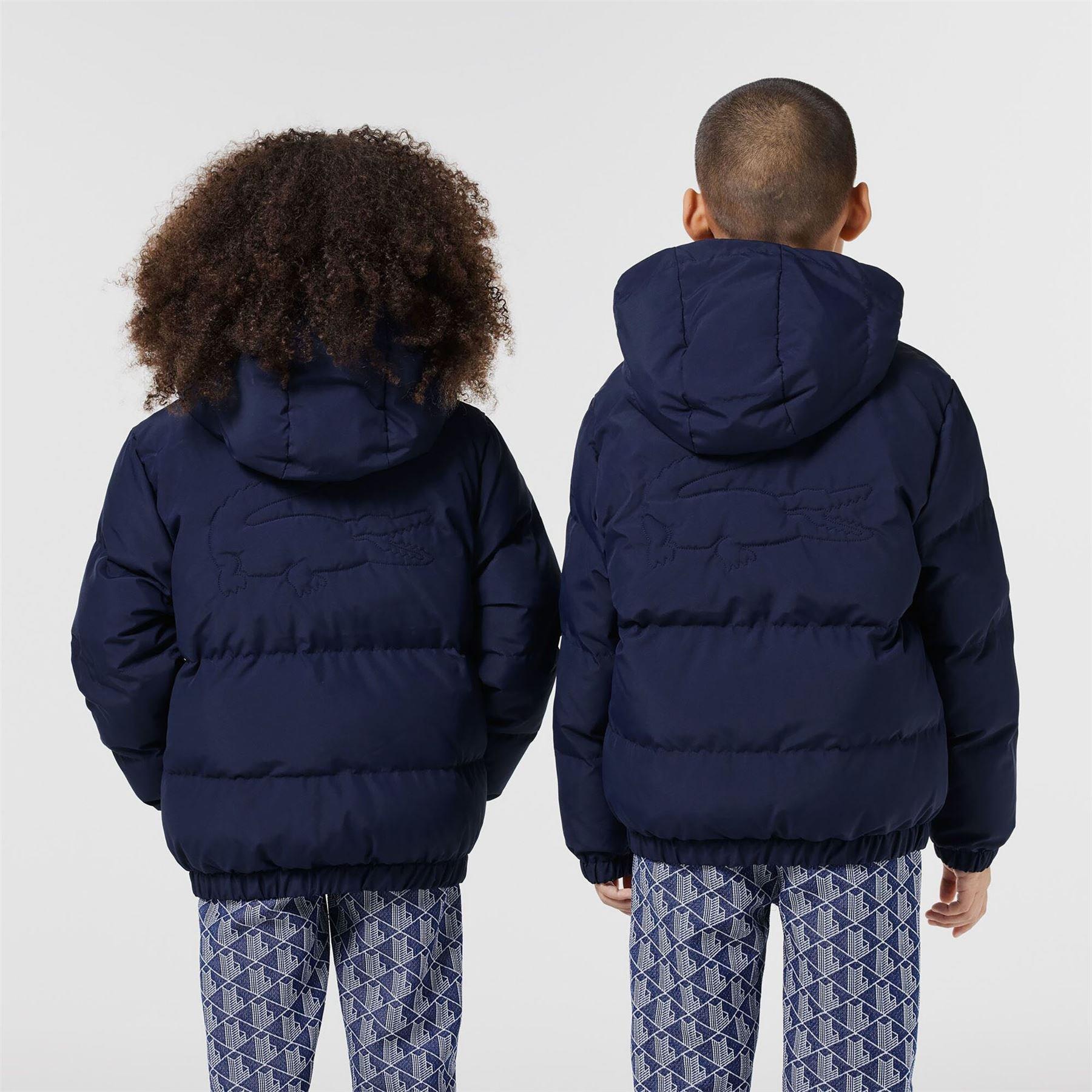 Navy - Lacoste - Padded Jacket - 4