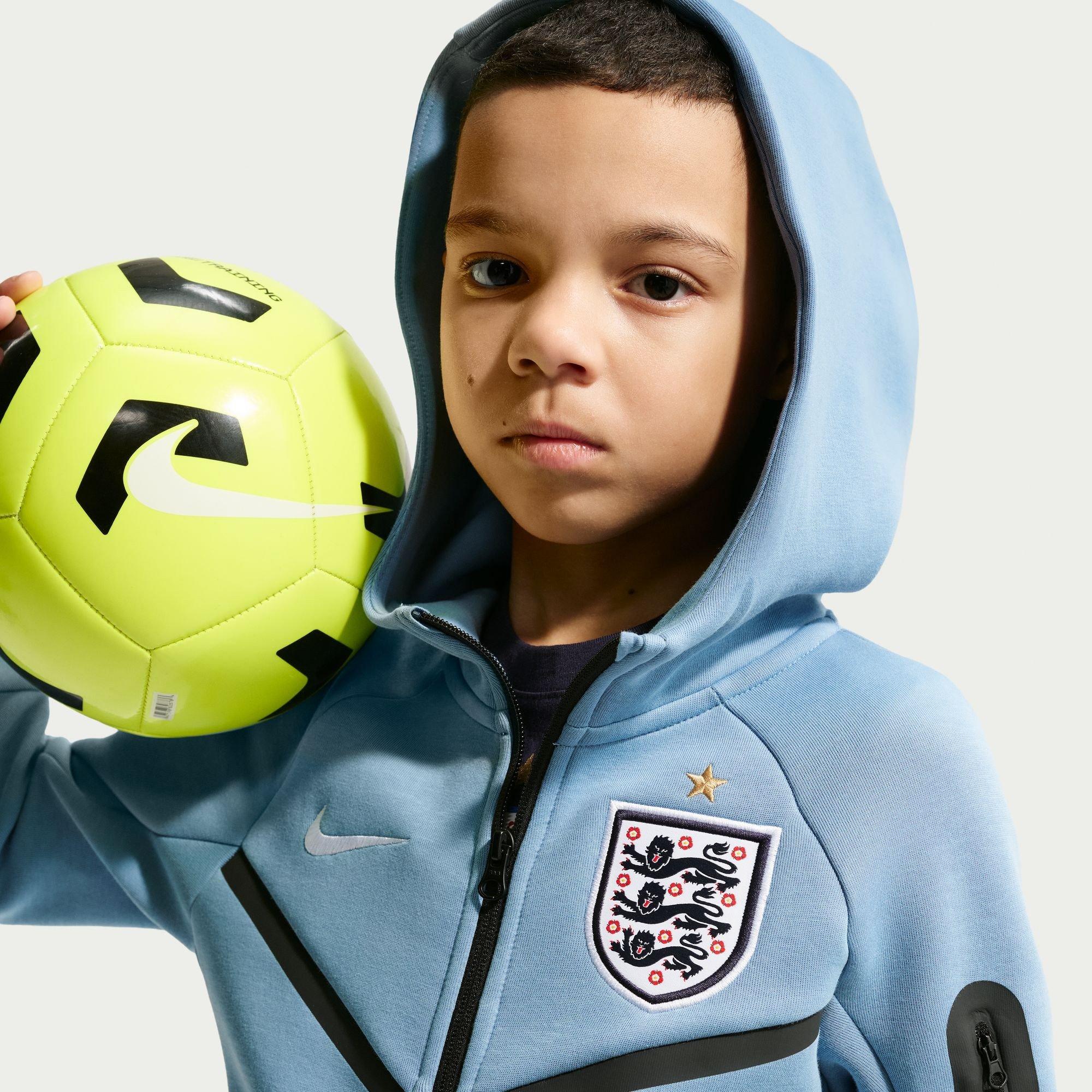 Blå/Hvid - Nike - Kids' England International Licensed Tracksuit Top - 3