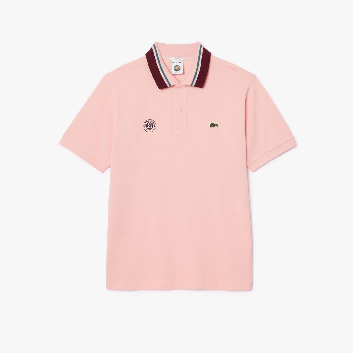 Pink - Lacoste - Roland-Garros Sport Edition Umpire Polo Shirt - 1