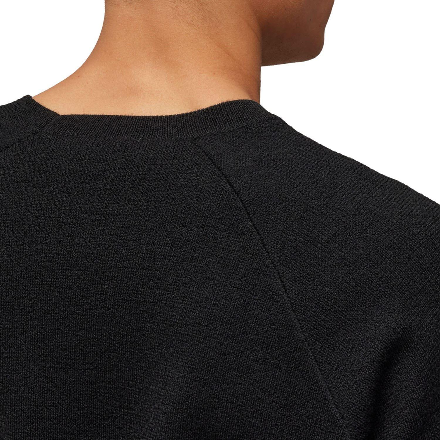 Black - Y3 - Logo Knit Crewneck Sweater - 5