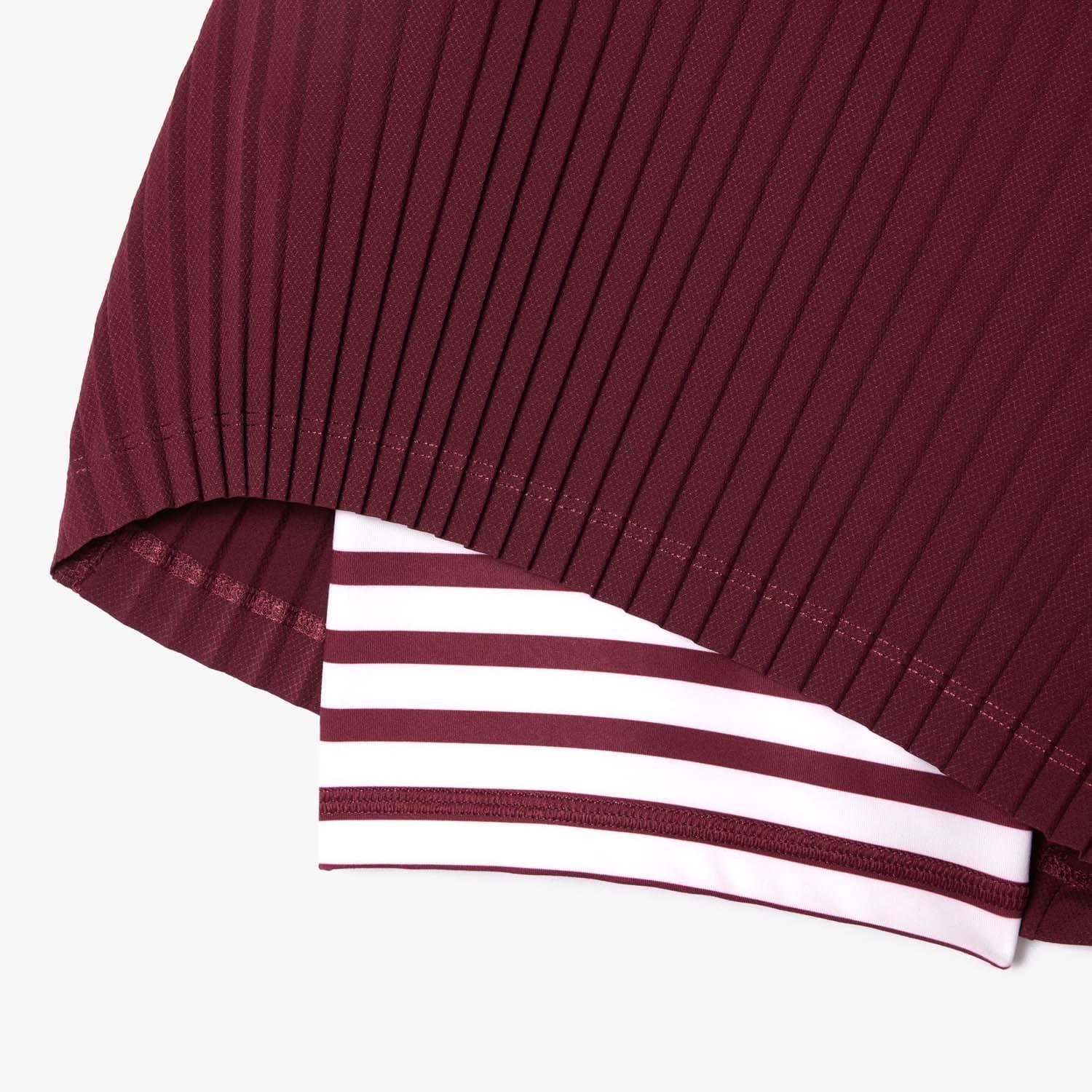 Purple - Lacoste - Roland-Garros Edition Sport Pleated Tennis Shorts - 2